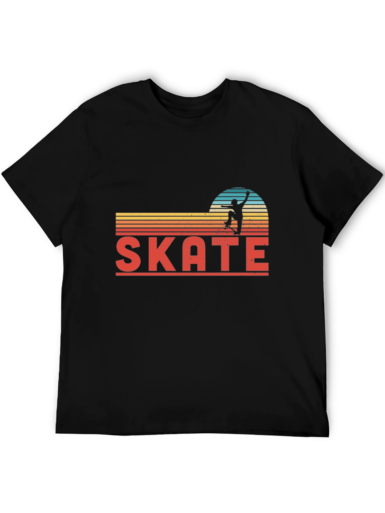 Retro Skate T-Shirt - Skateboarder Graphic Tee