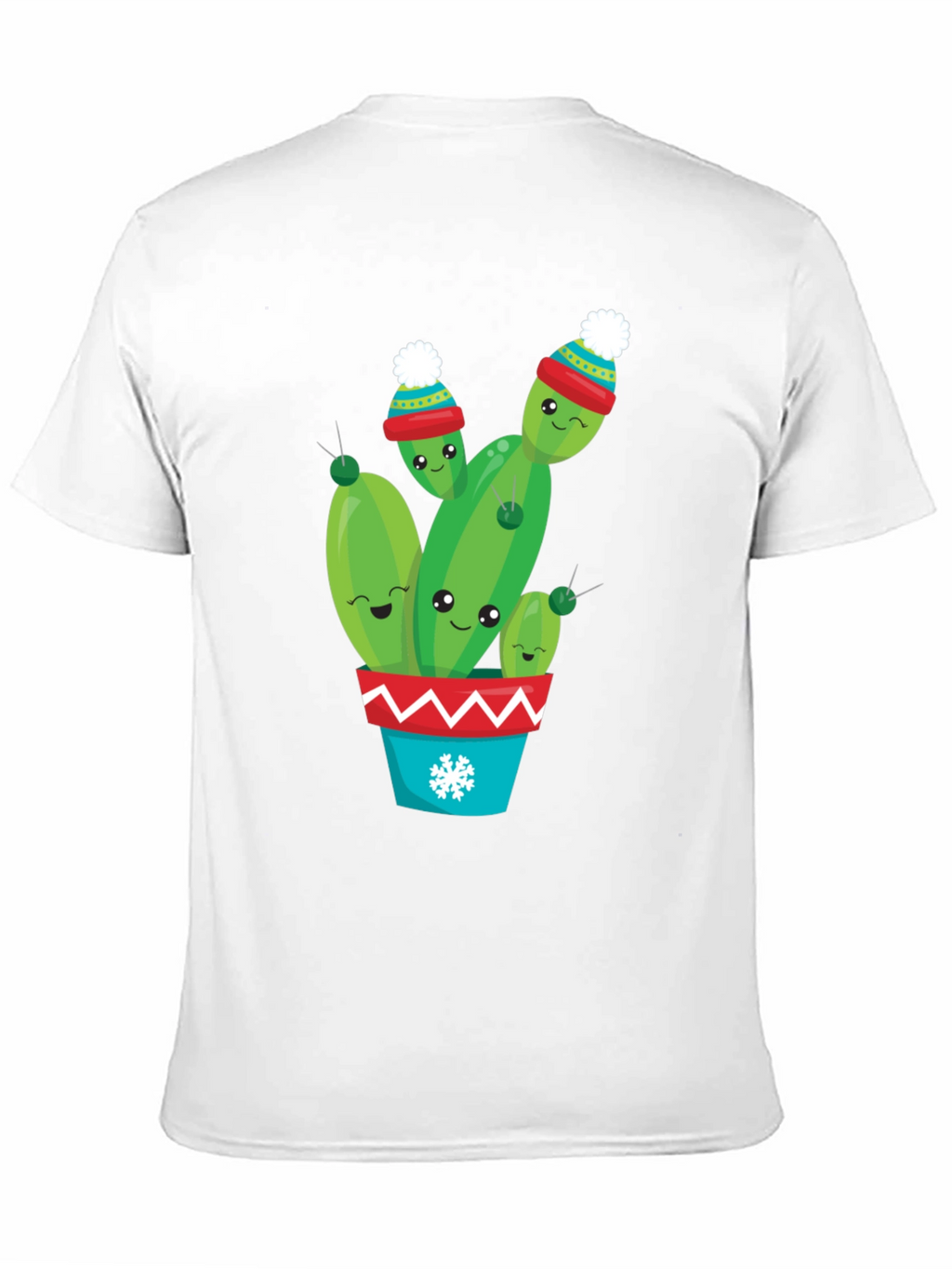 Cute Christmas Cactus T-Shirt