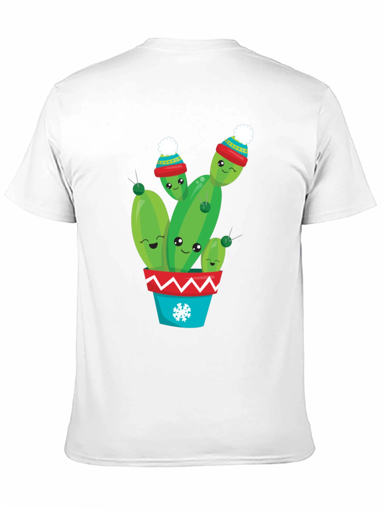Cute Christmas Cactus T-Shirt