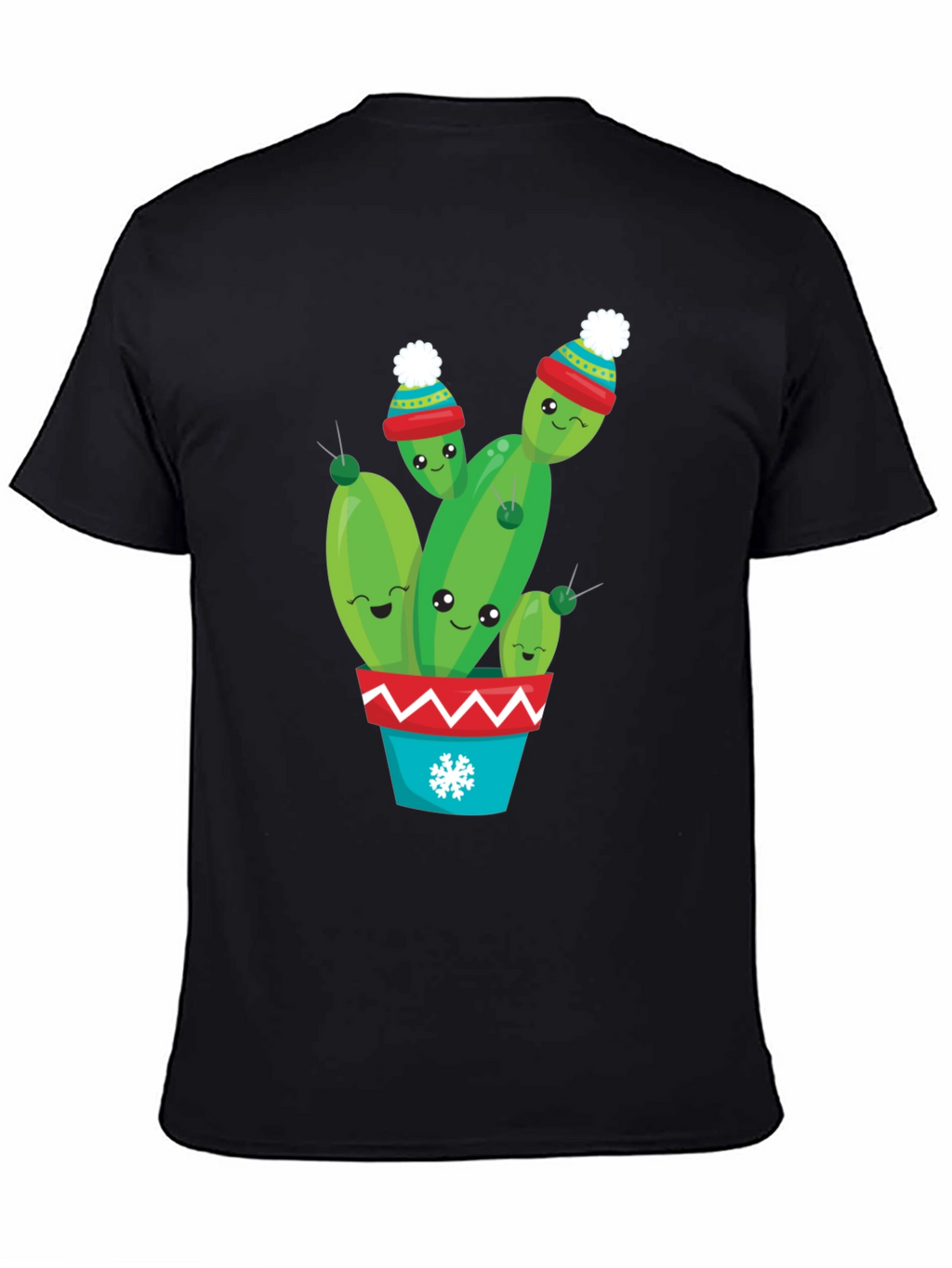 Cute Christmas Cactus T-Shirt