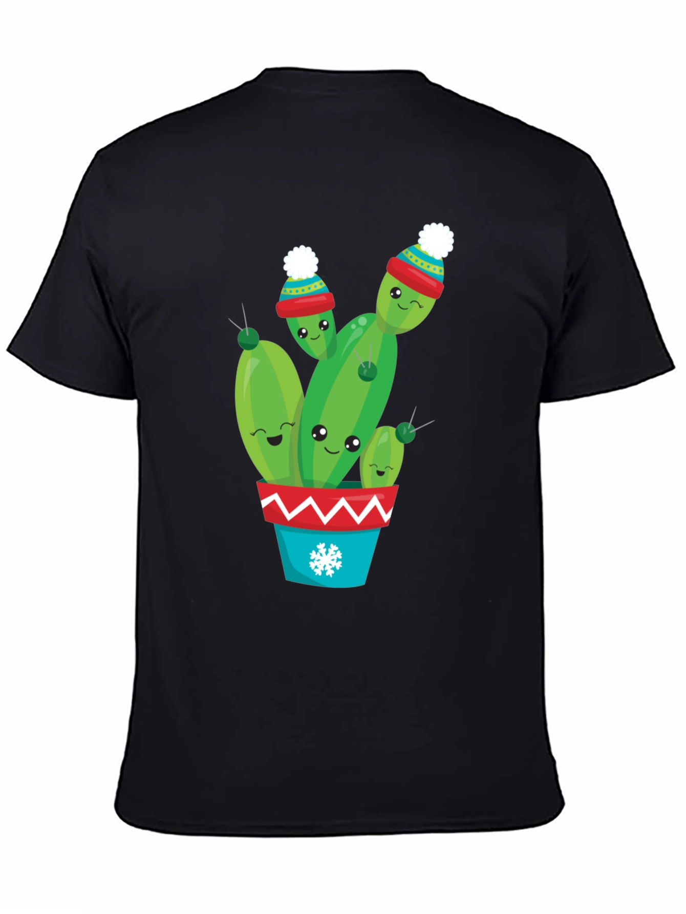 Cute Christmas Cactus T-Shirt