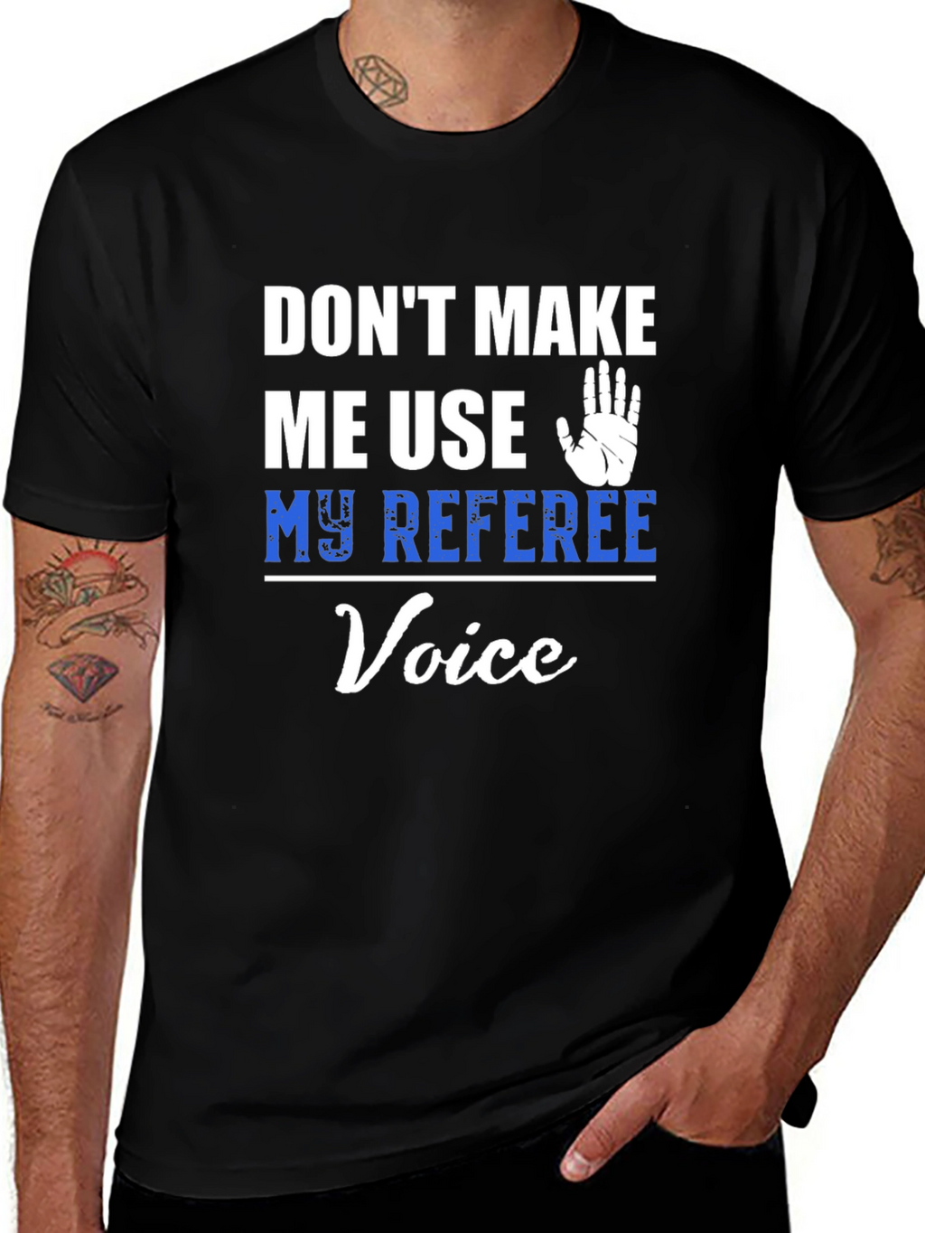 Referee Voice T-Shirt - Funny Umpire Tee