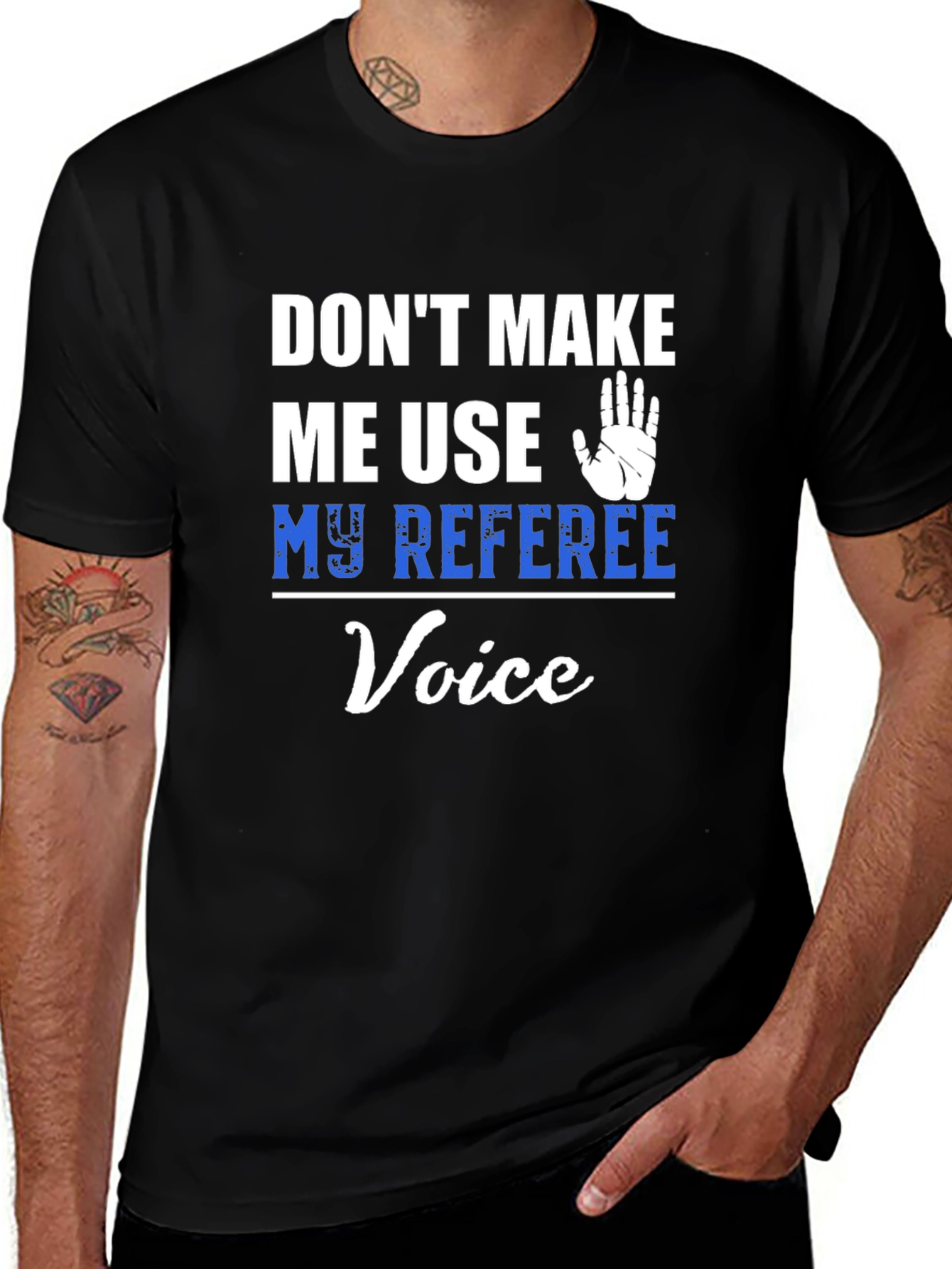 Referee Voice T-Shirt - Funny Umpire Tee
