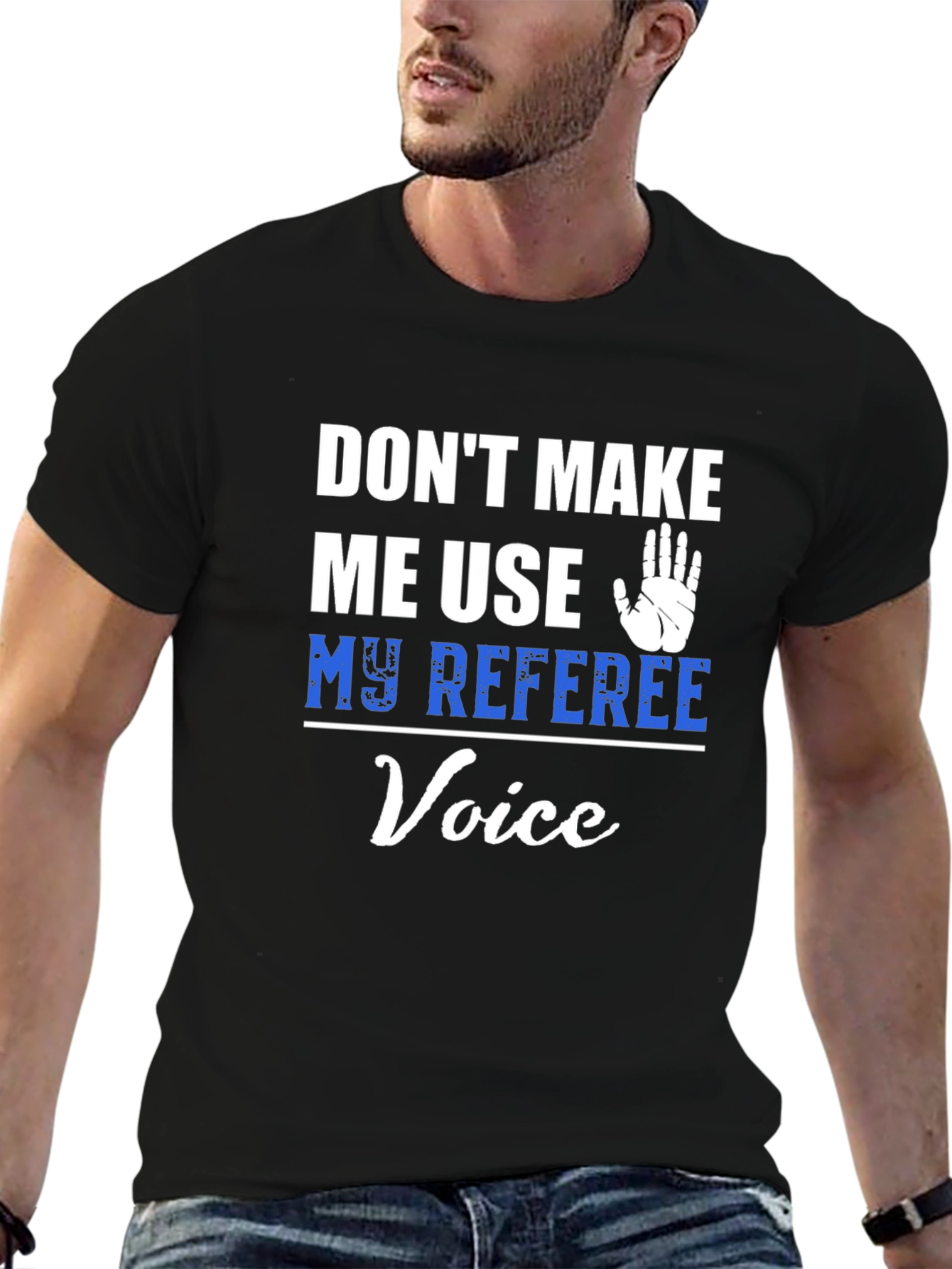 Referee Voice T-Shirt - Funny Umpire Tee