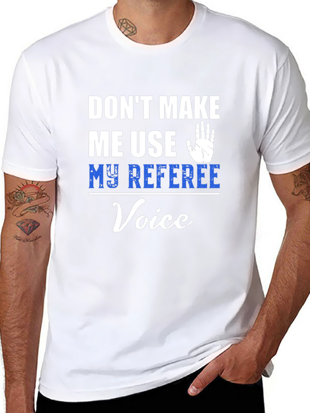 Referee Voice T-Shirt - Funny Umpire Tee