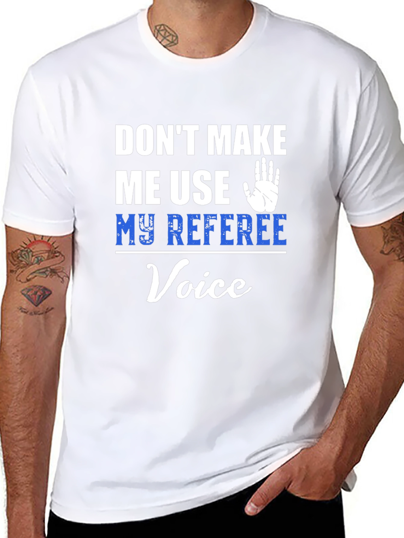 Referee Voice T-Shirt - Funny Umpire Tee
