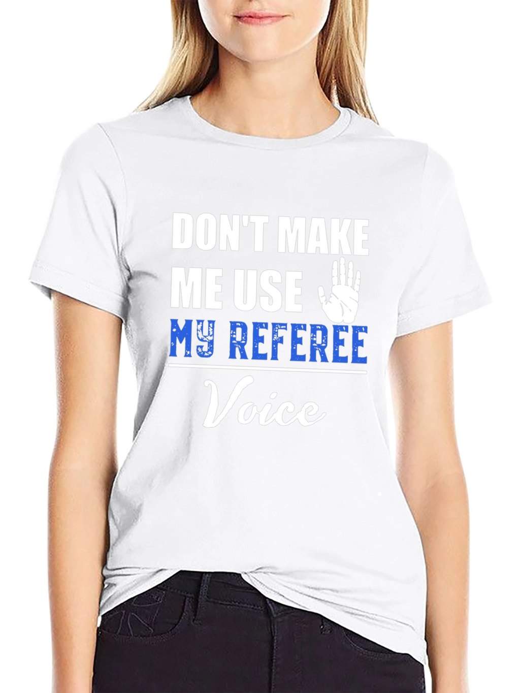 Referee Voice T-Shirt - Funny Umpire Tee