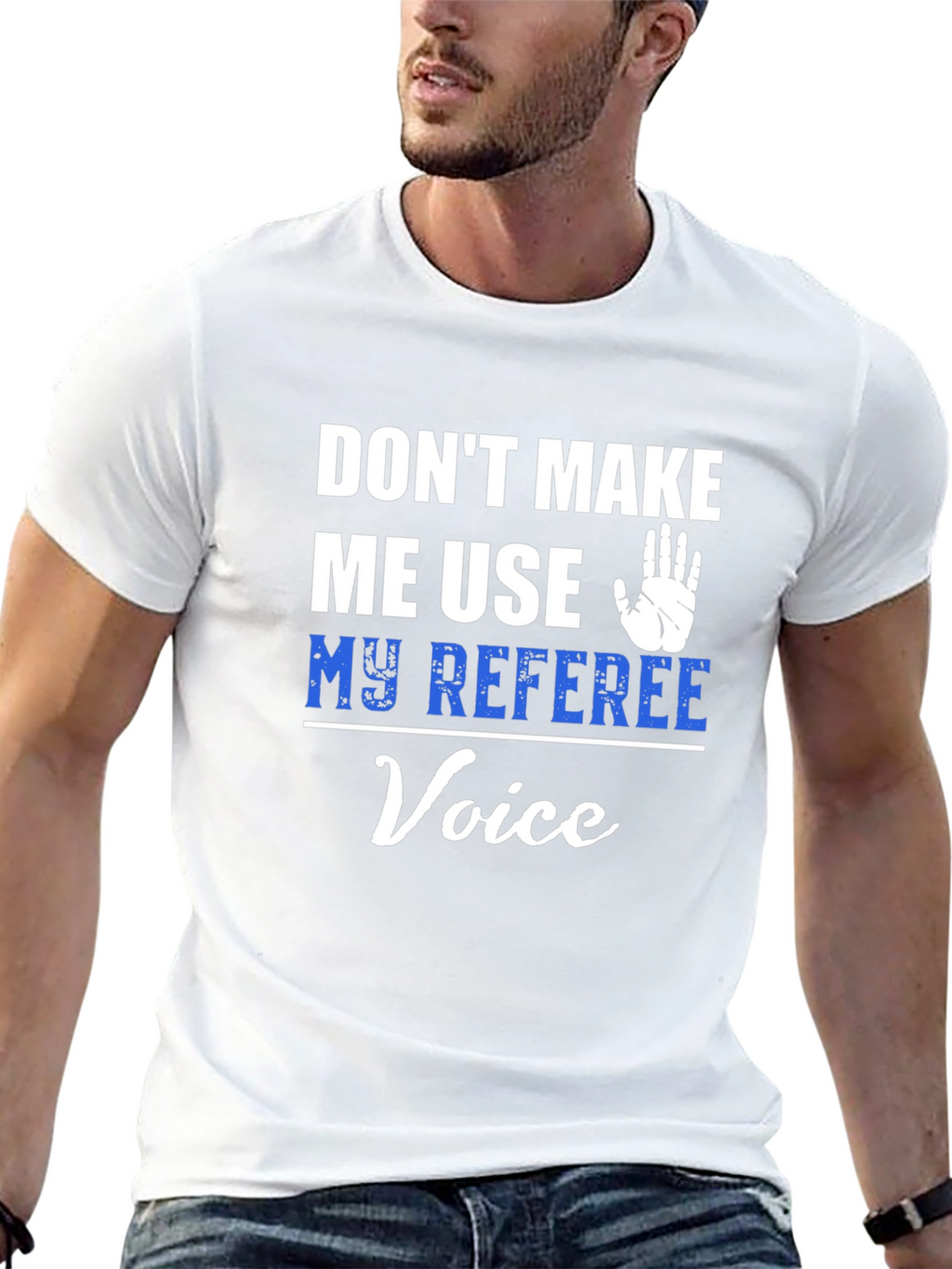 Referee Voice T-Shirt - Funny Umpire Tee