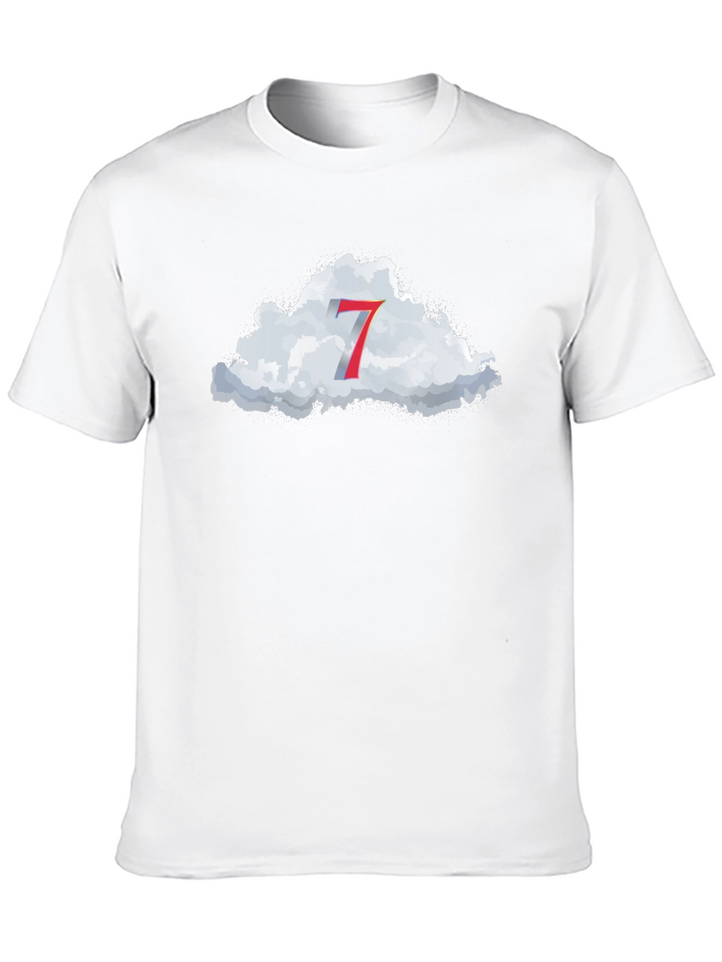 Cloud 7 T-Shirt - Trendy Graphic Tee