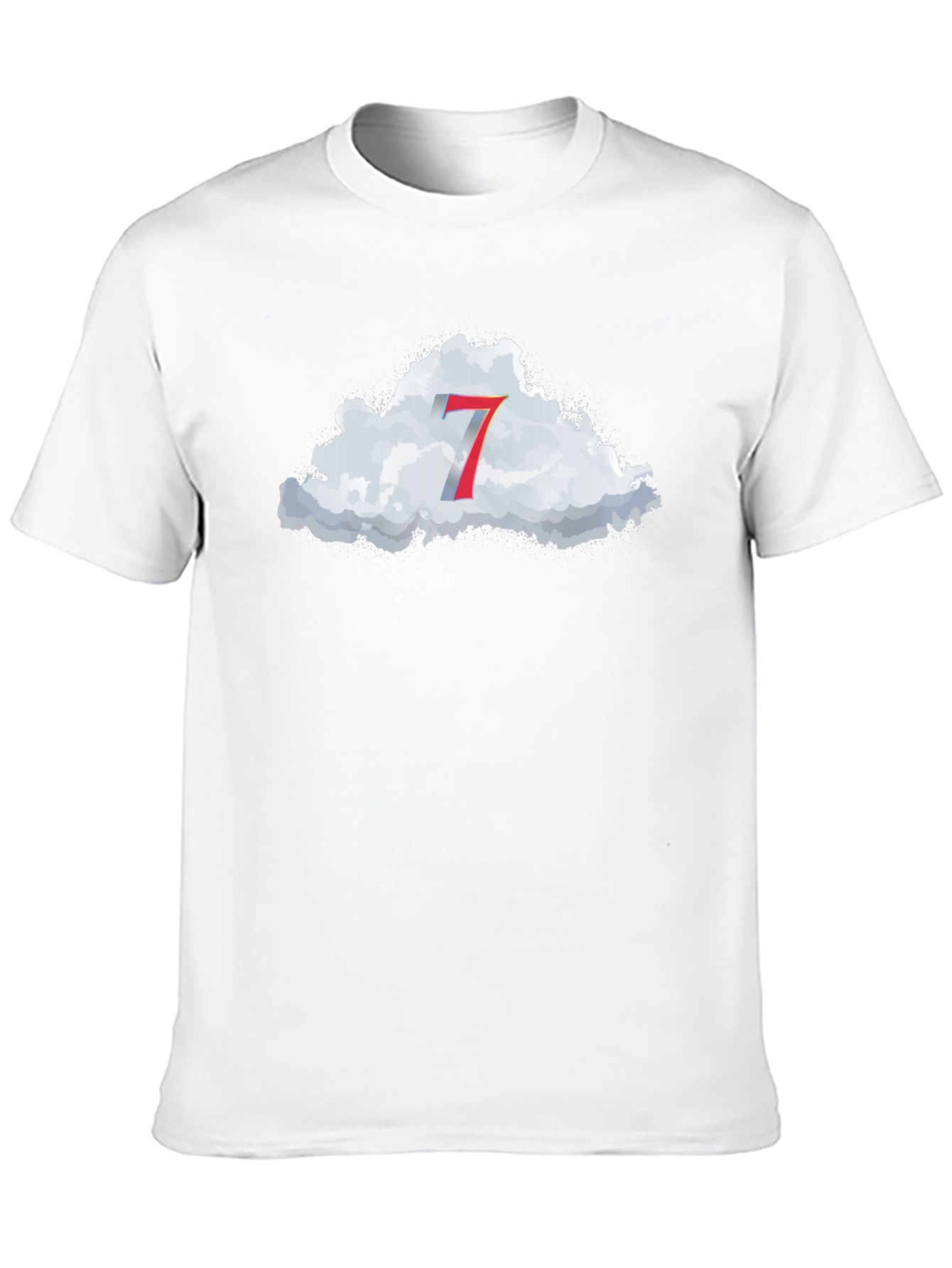 Cloud 7 T-Shirt - Trendy Graphic Tee