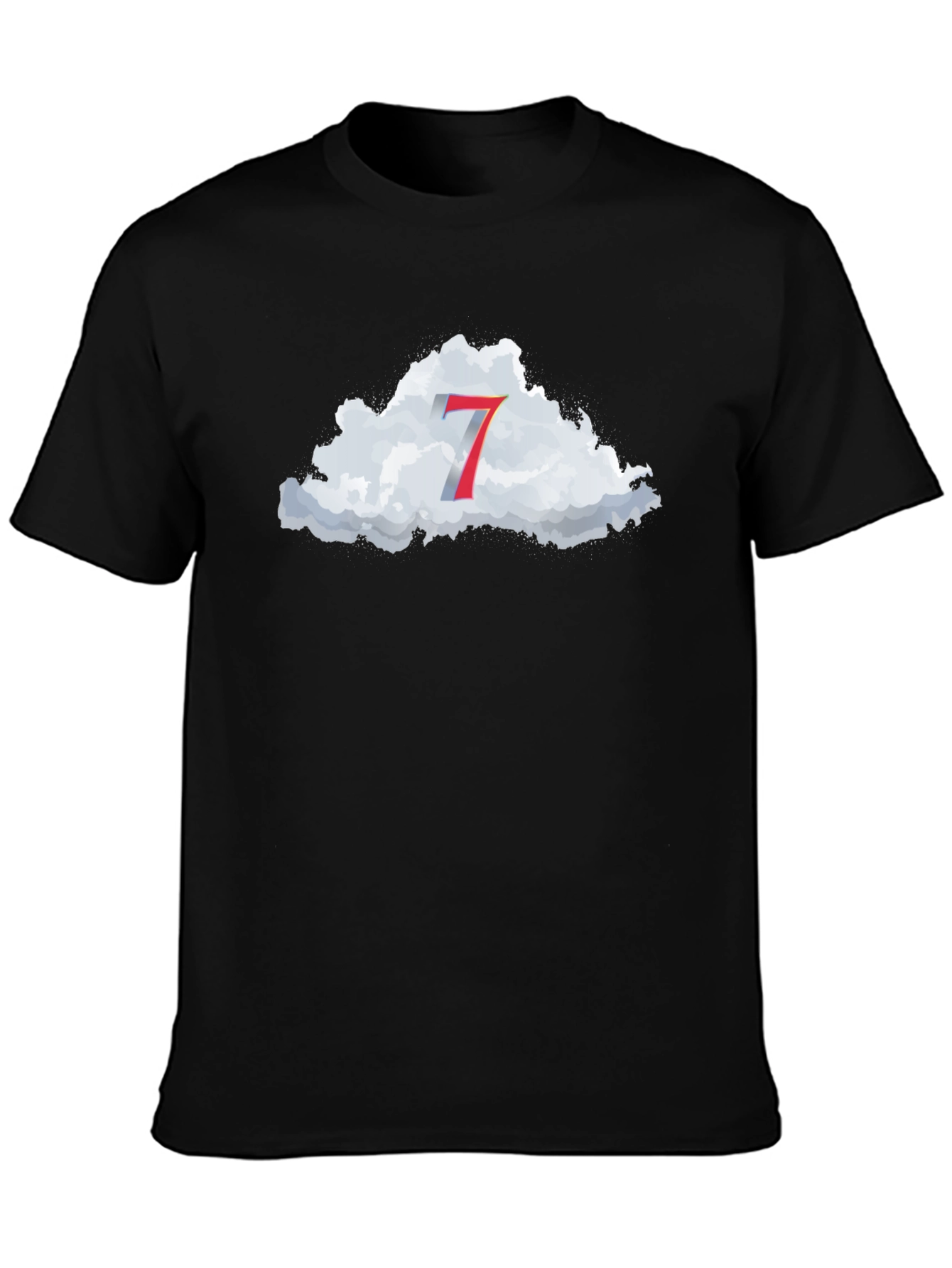 Cloud 7 T-Shirt - Trendy Graphic Tee