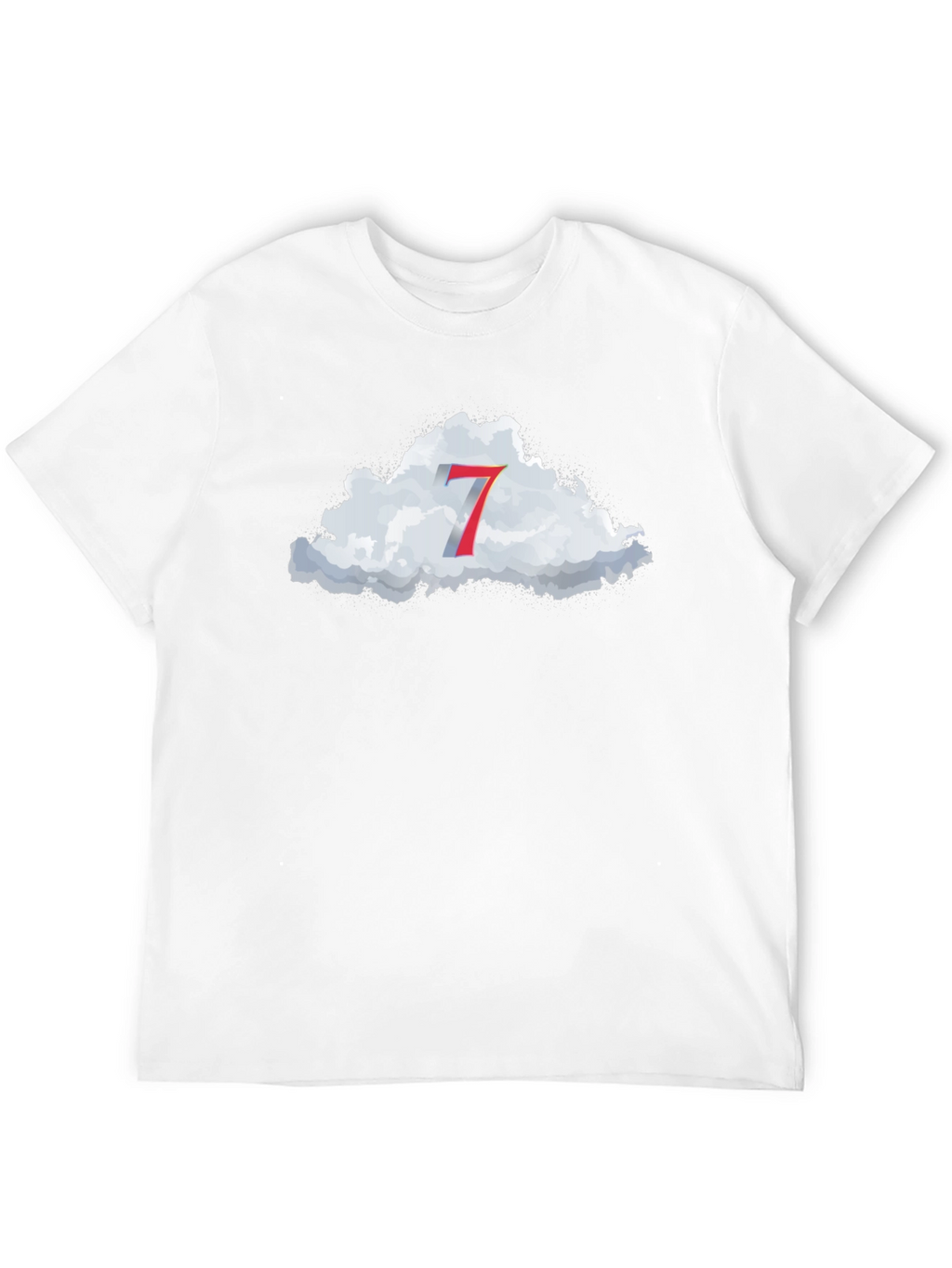 Cloud 7 T-Shirt - Trendy Graphic Tee
