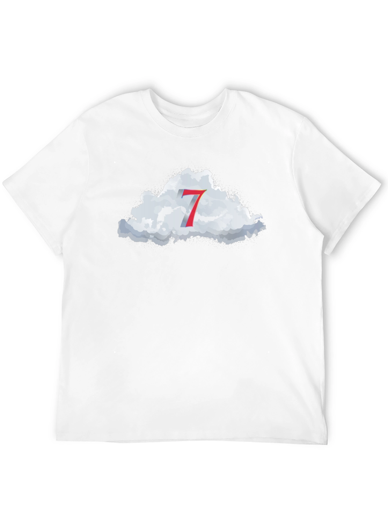 Cloud 7 T-Shirt - Trendy Graphic Tee