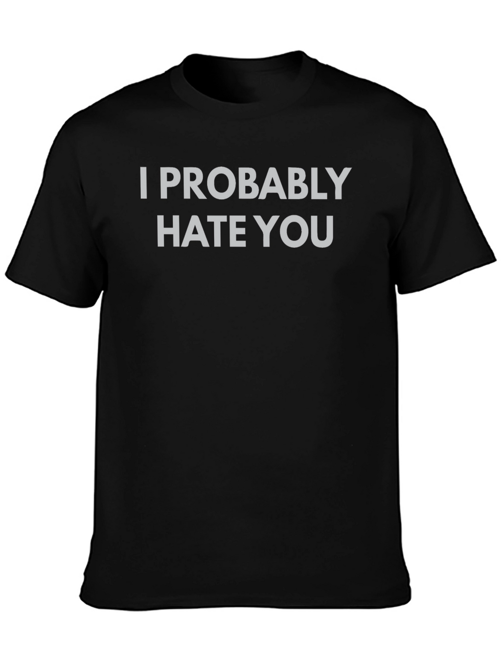 I Probably Hate You Funny Graphic Tee