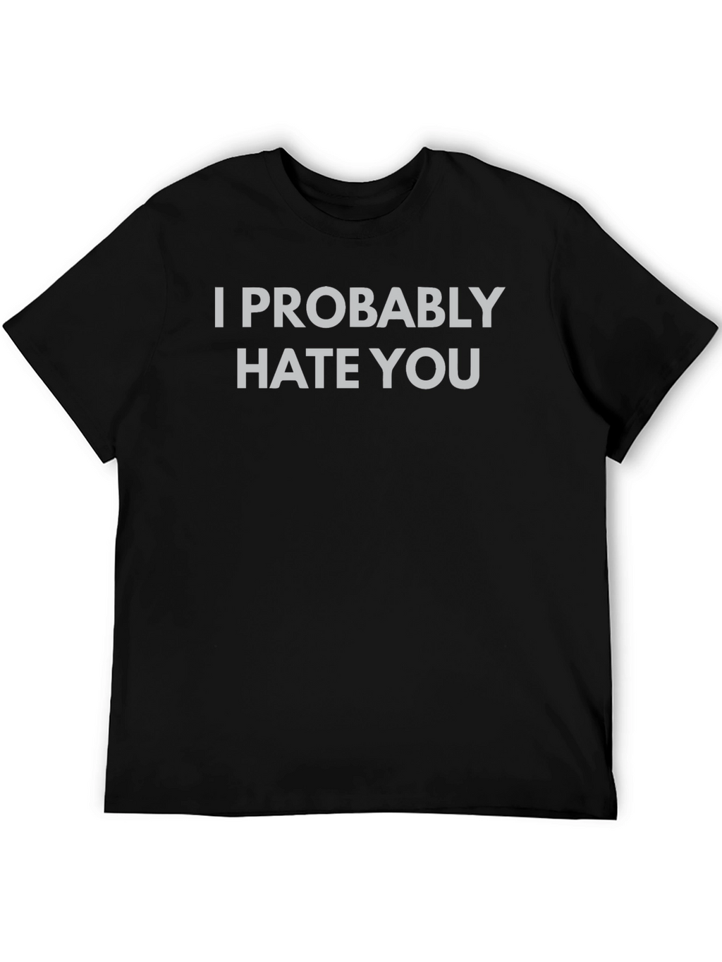 I Probably Hate You Funny Graphic Tee