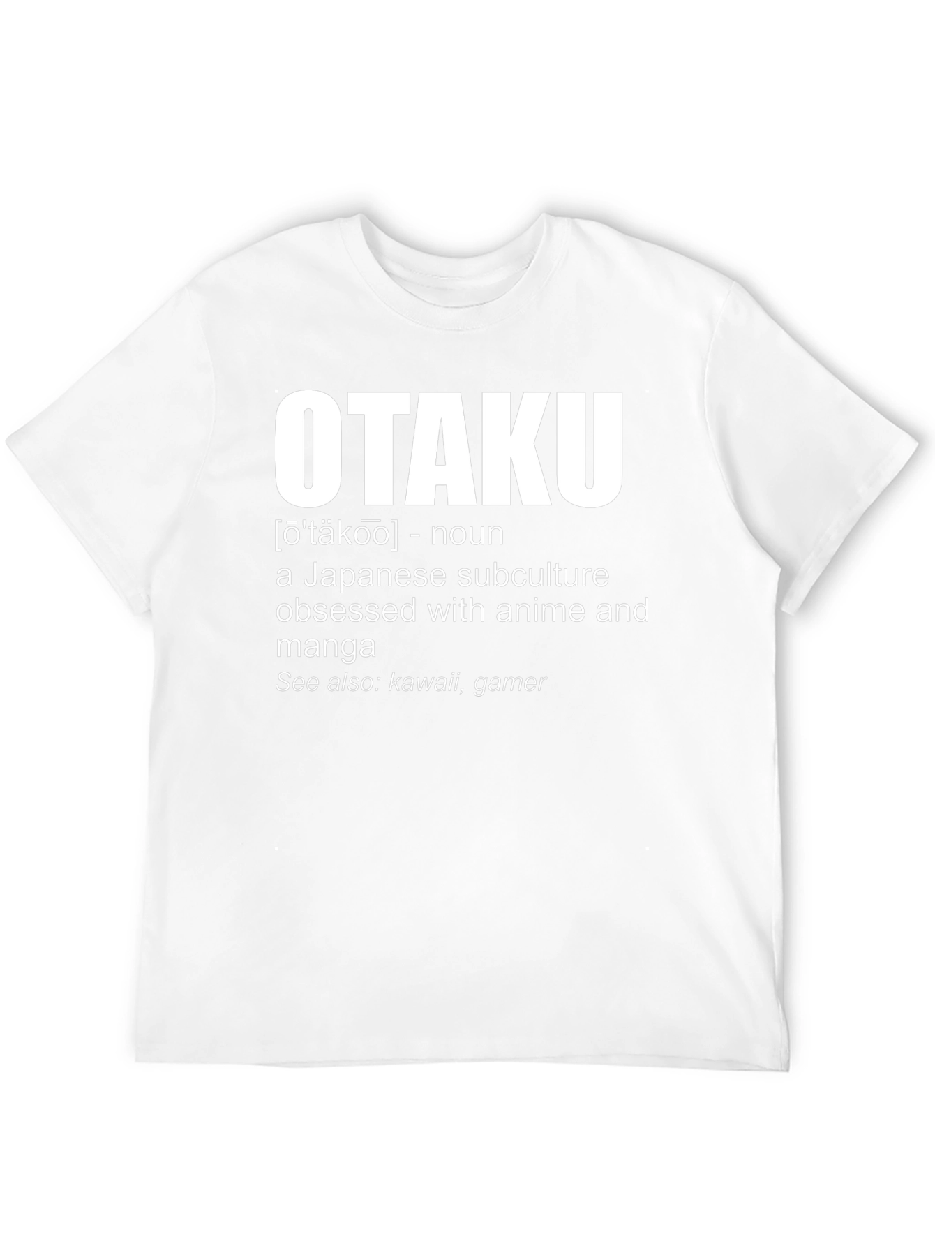 Otaku Definition T-Shirt - Anime & Manga Fan Apparel