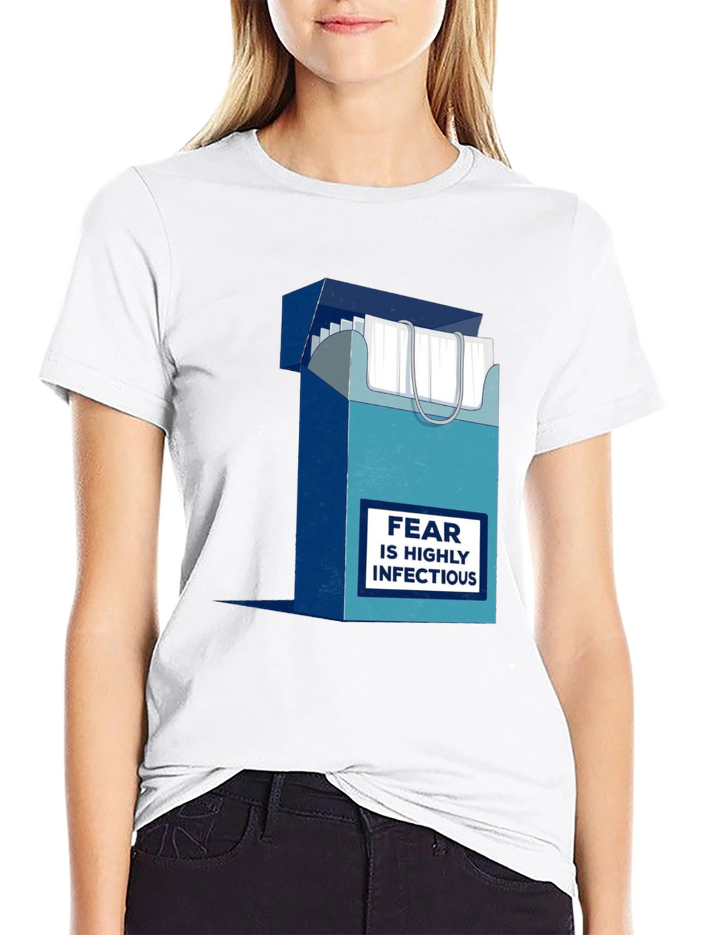 Fear is Highly Infectious Graphic T-Shirt