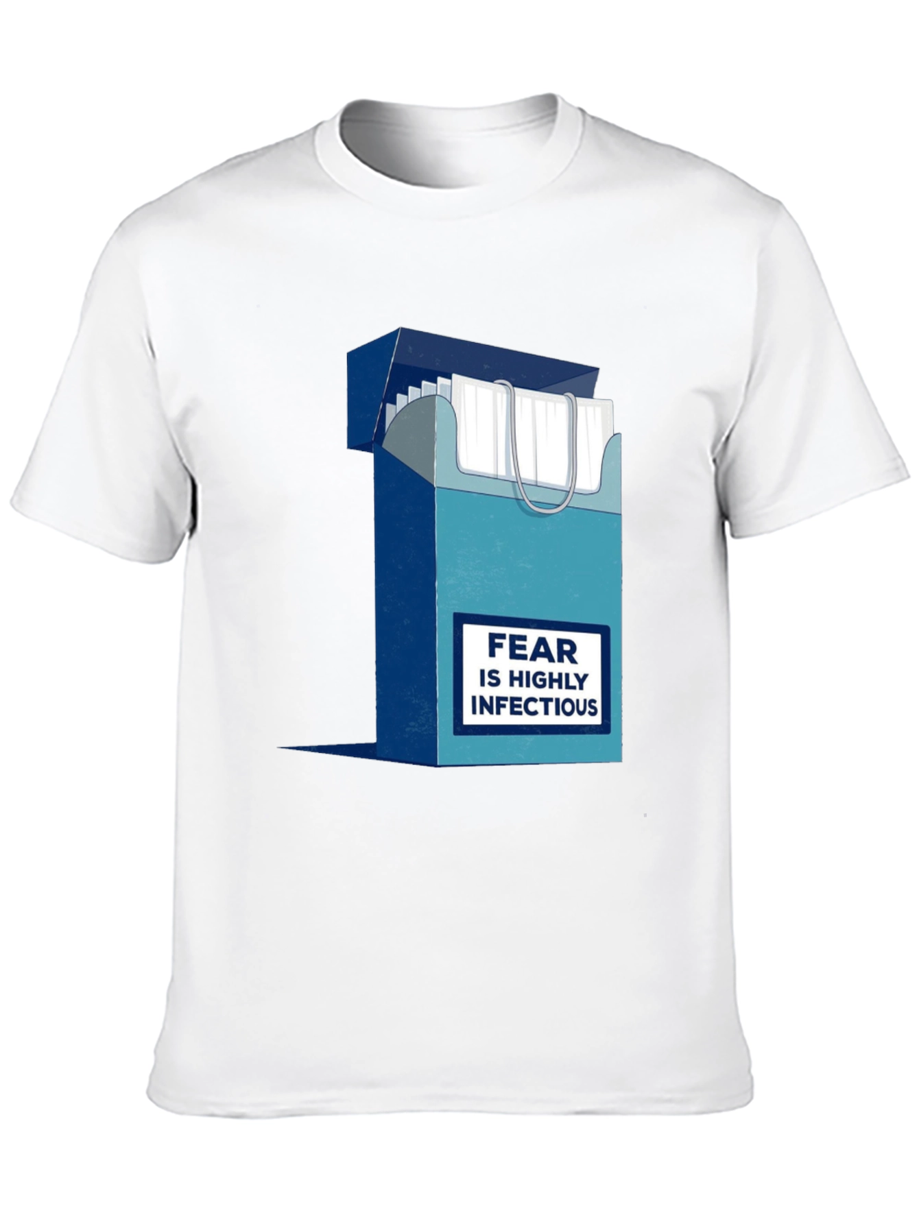 Fear is Highly Infectious Graphic T-Shirt