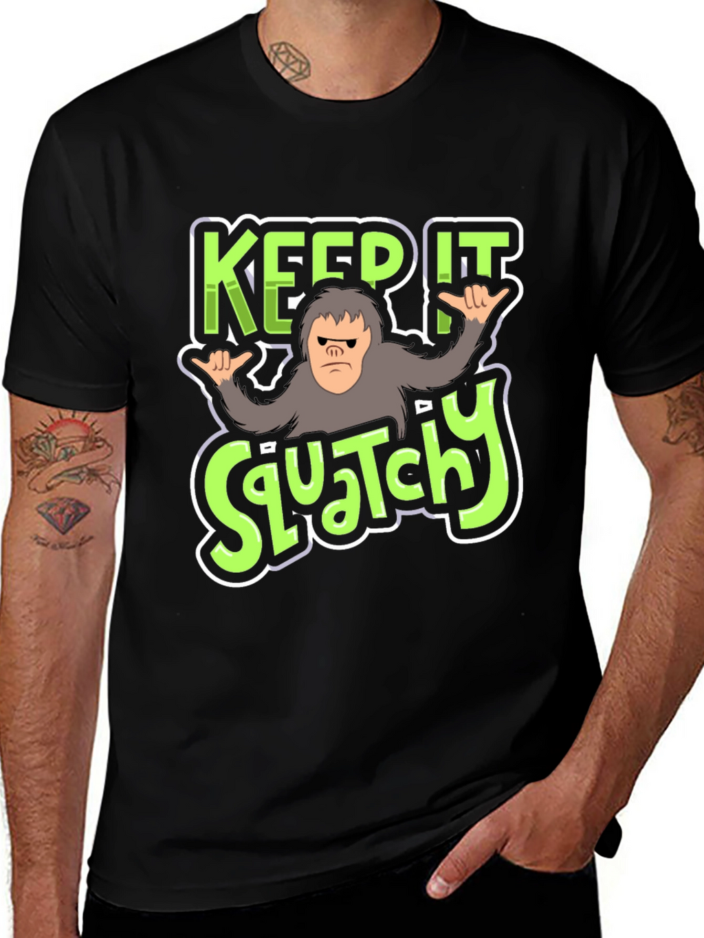 Keep It Squatchy Bigfoot T-Shirt