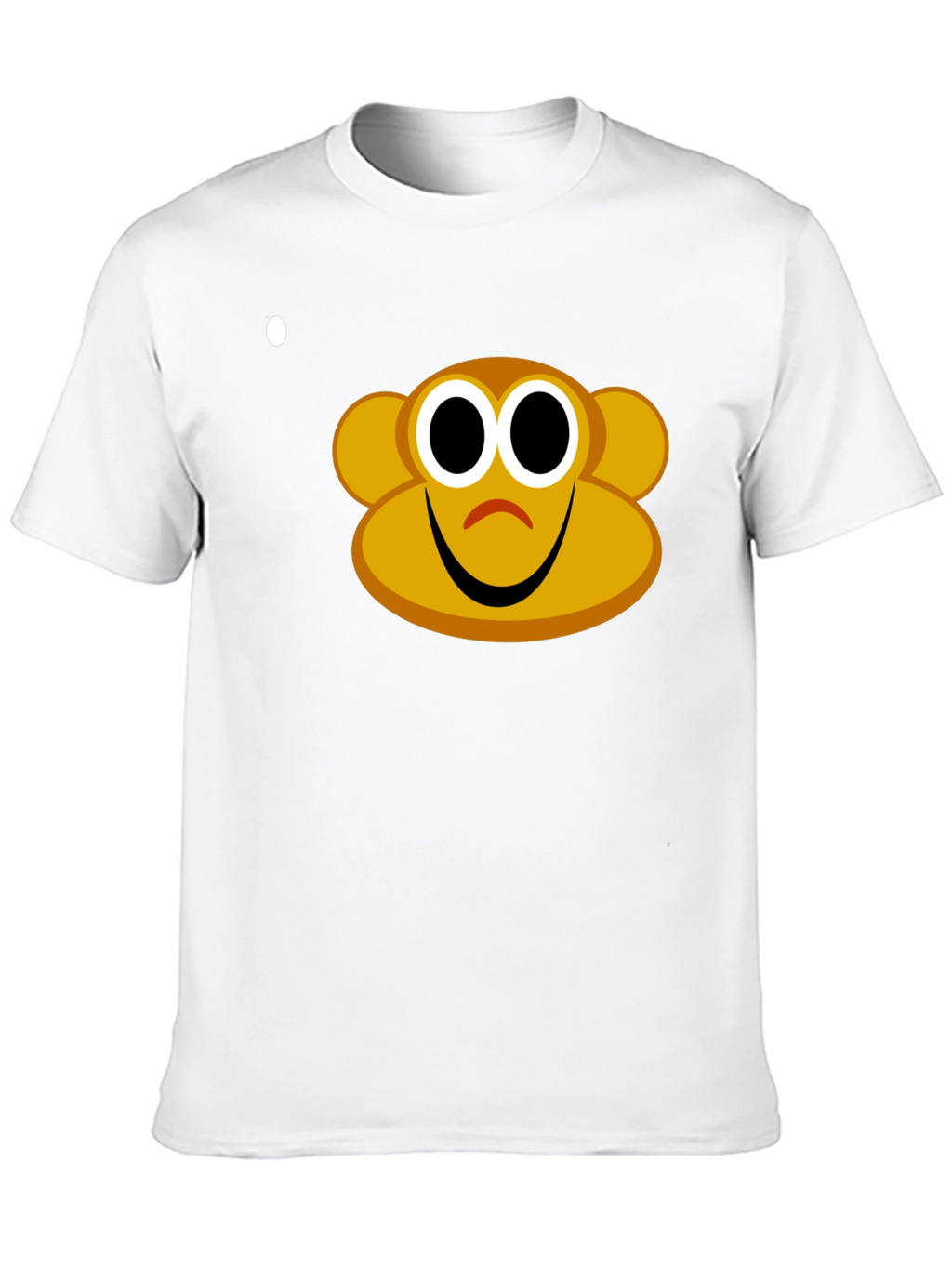 Monkey Graphic Tee - Black Cotton Blend