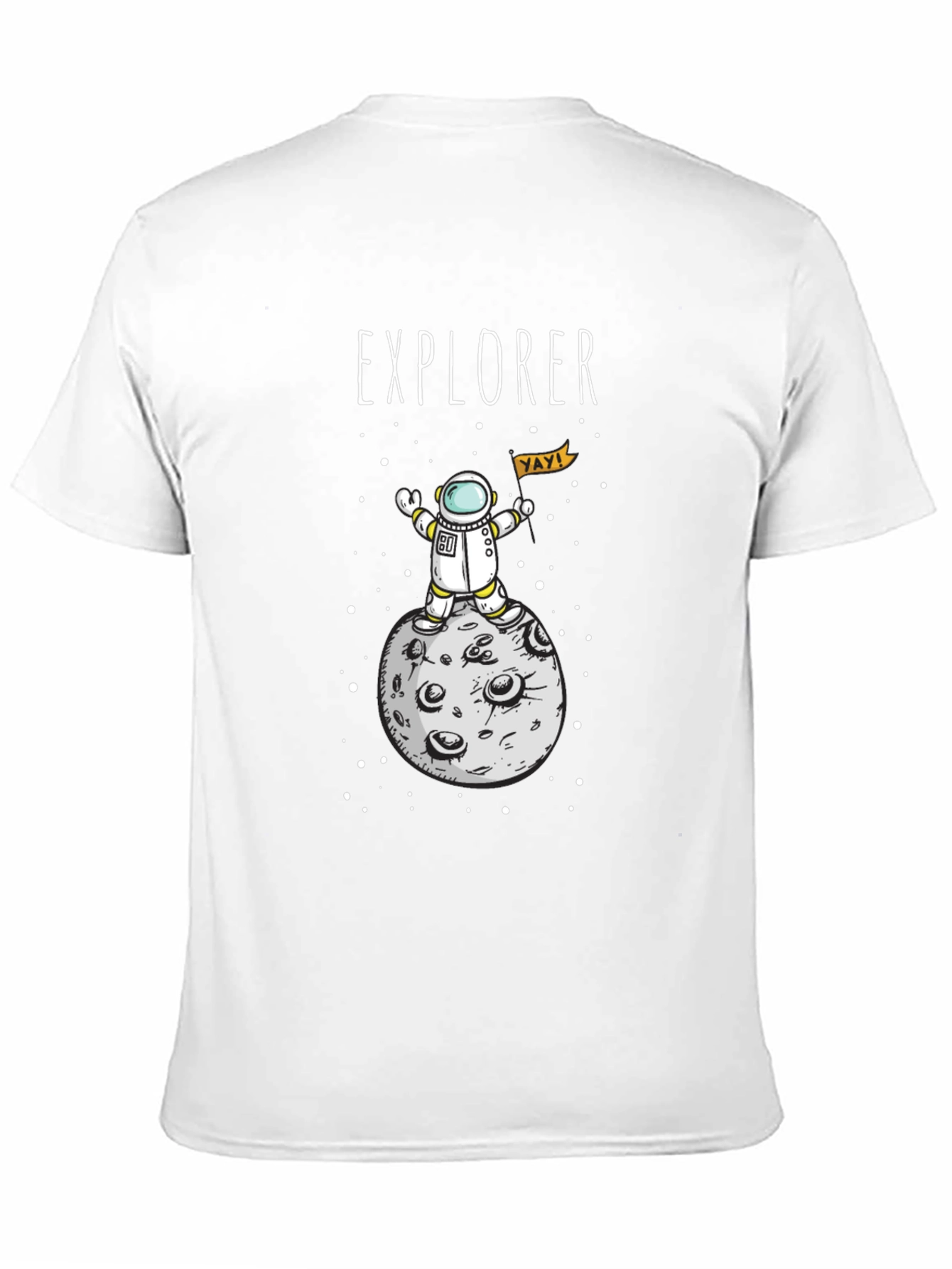 Explorer Astronaut Moon T-Shirt