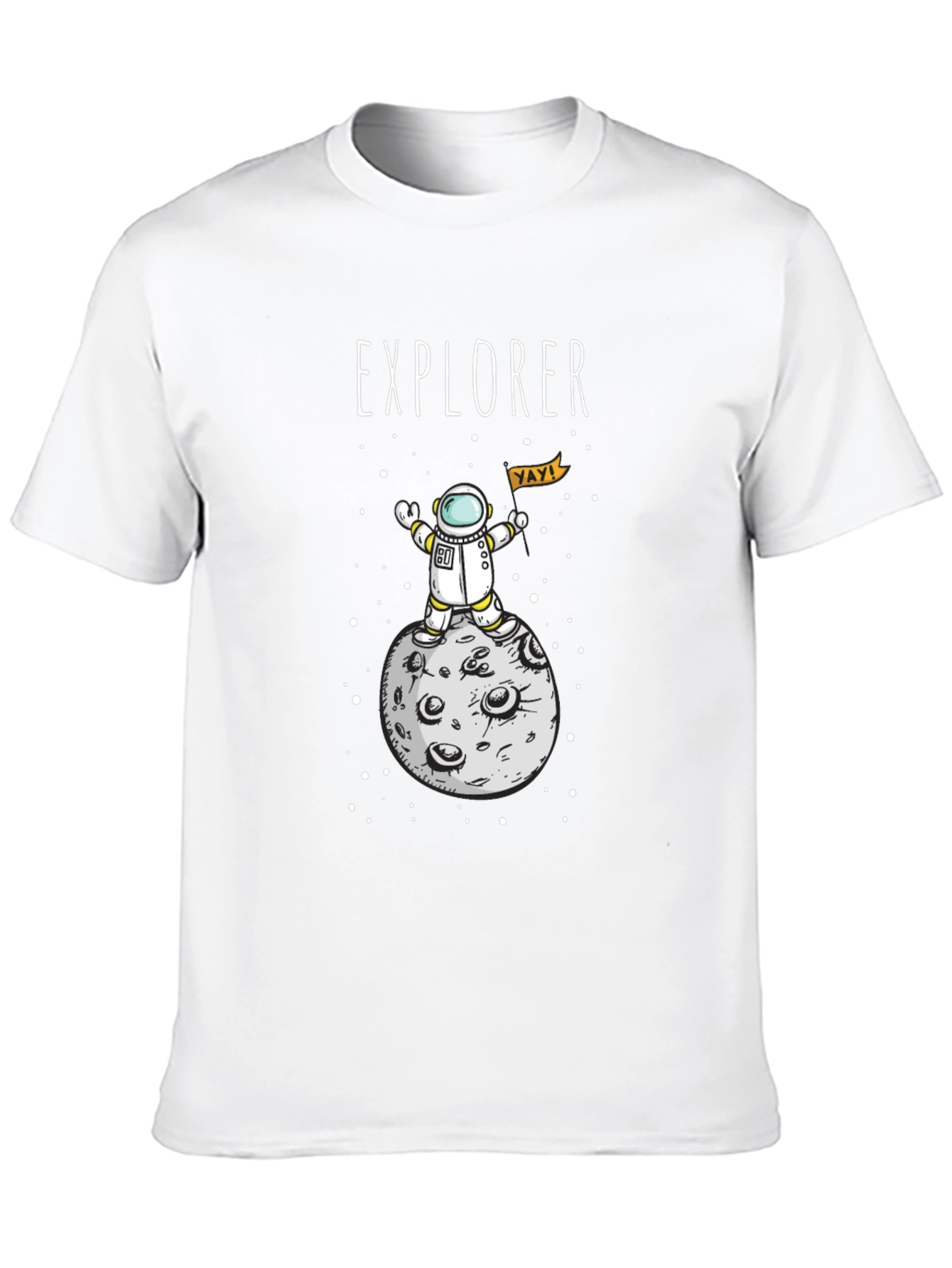 Explorer Astronaut Moon T-Shirt