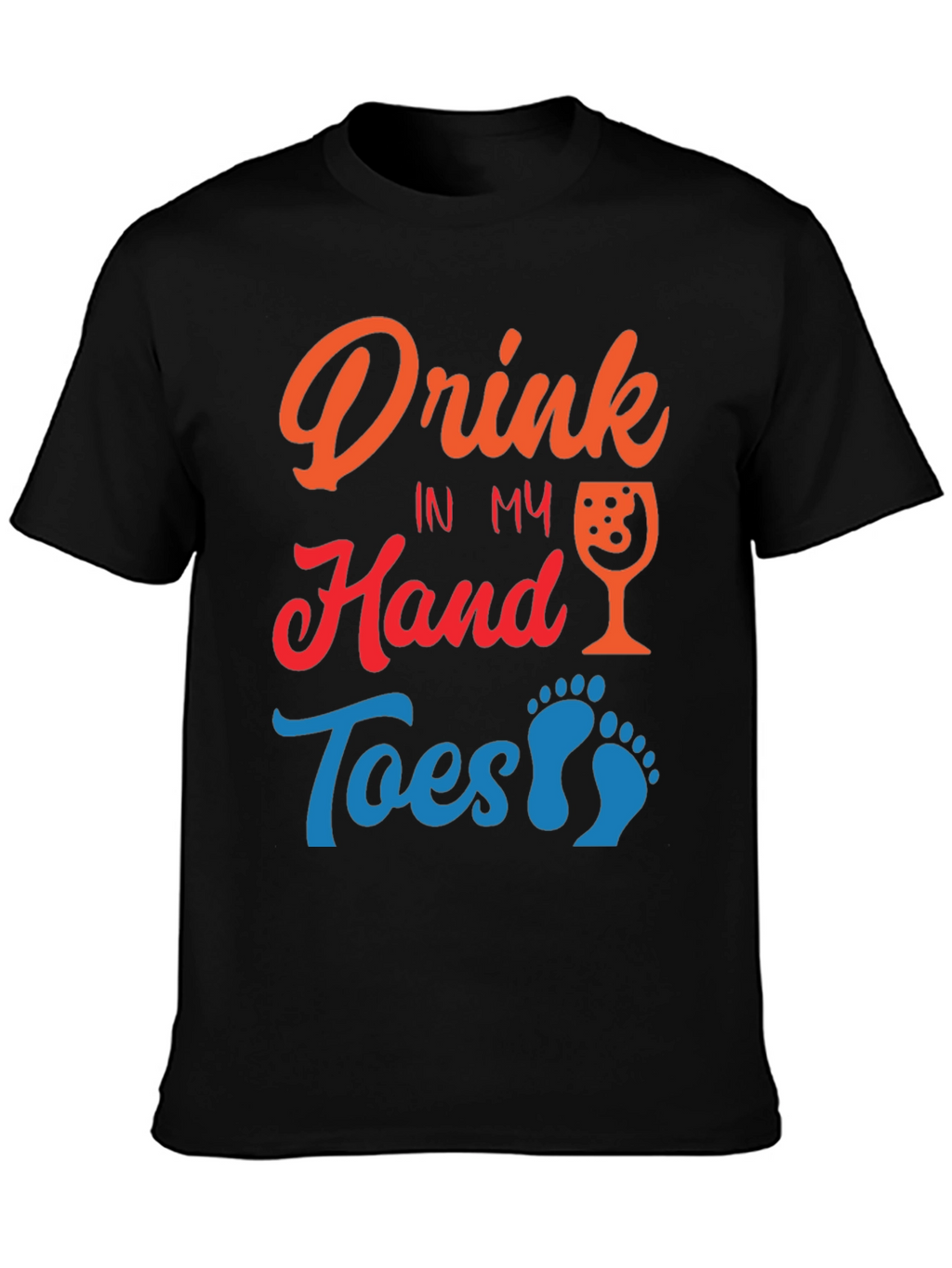Drink in My Hand Toes in Sand T-Shirt