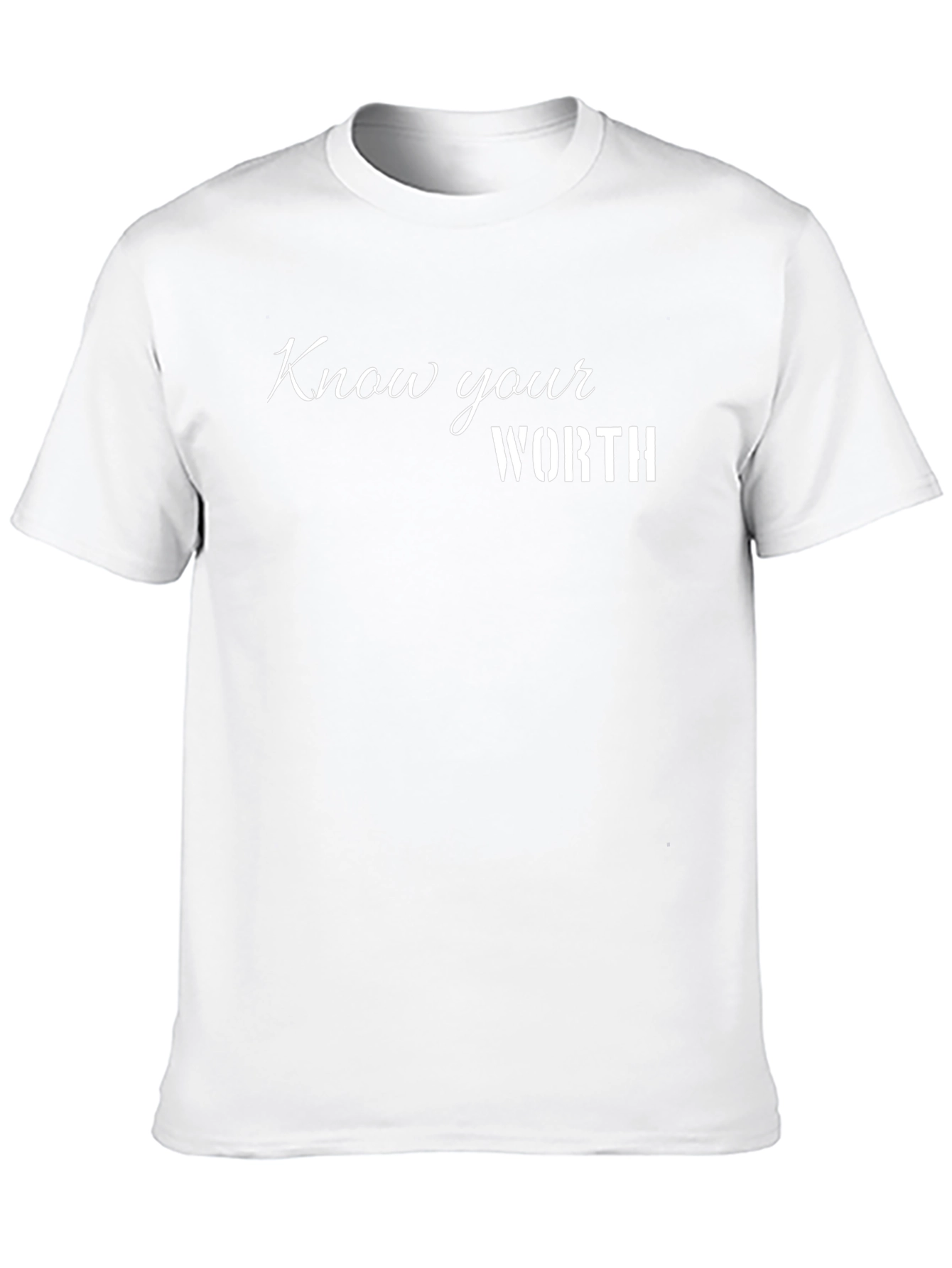 Know Your Worth Graphic Tee