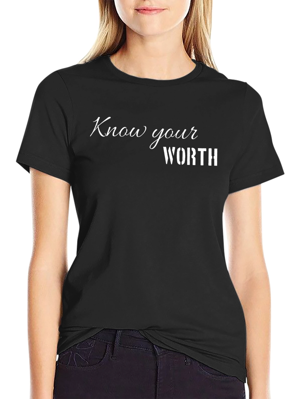 Know Your Worth Graphic Tee