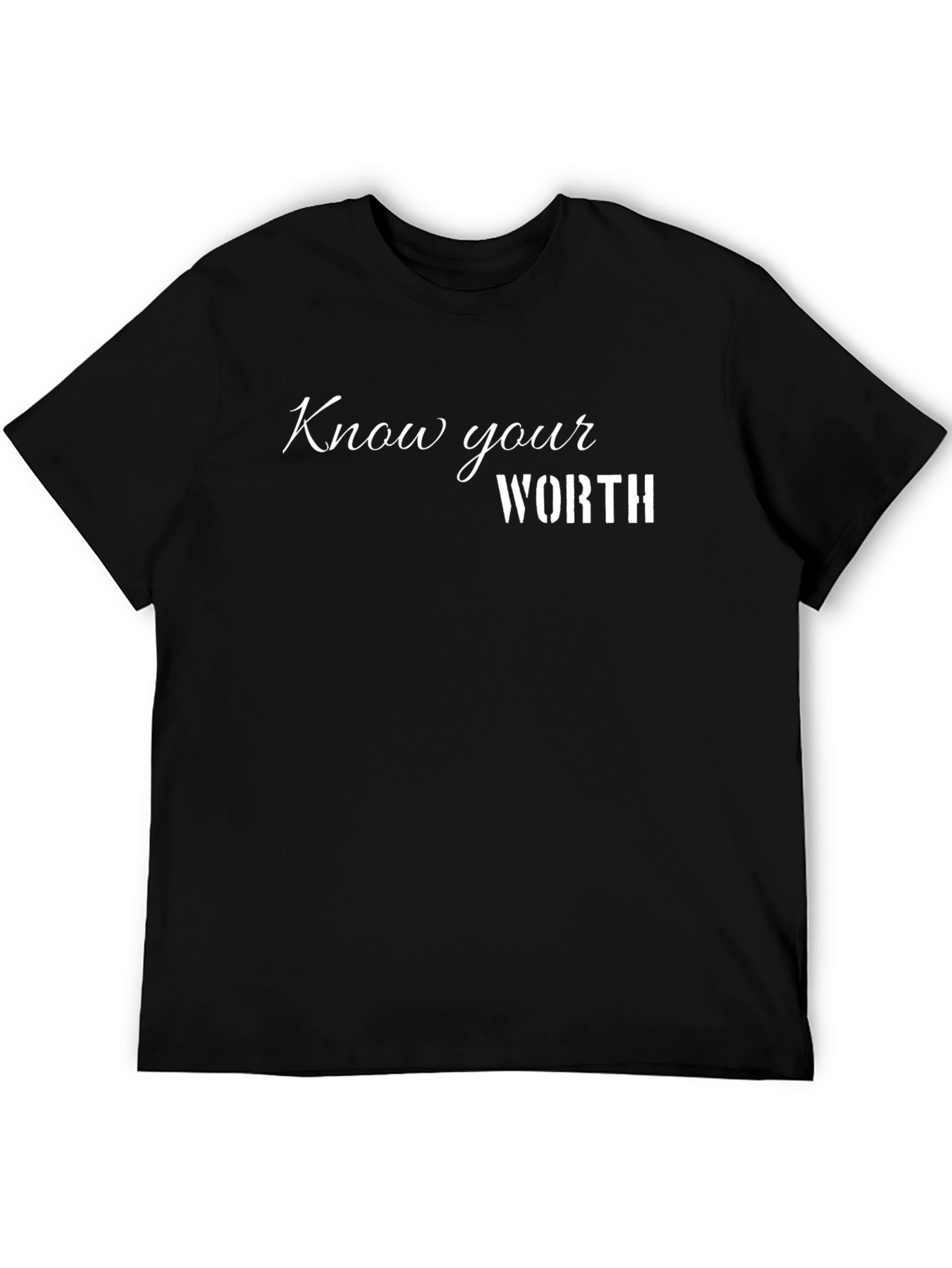Know Your Worth Graphic Tee