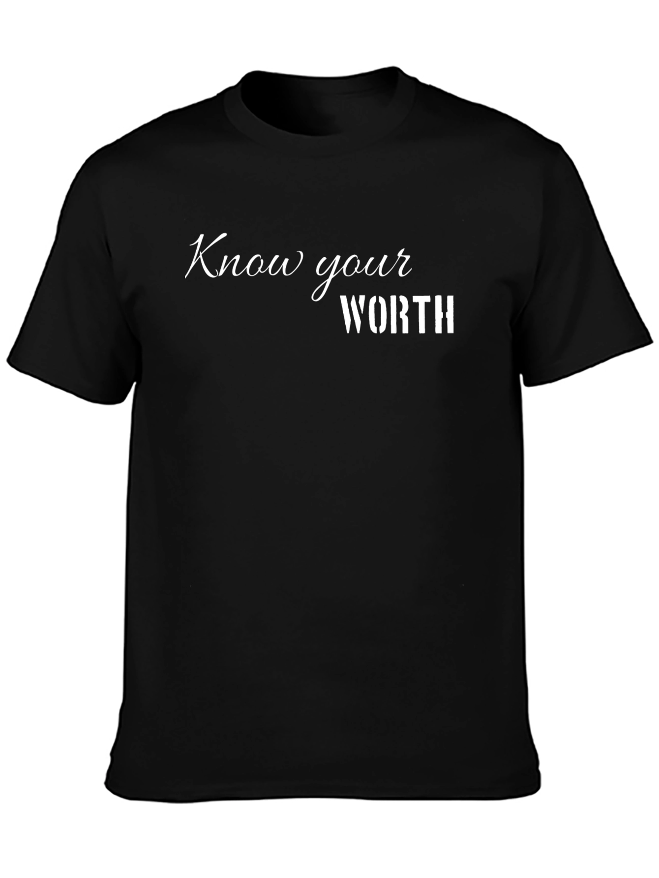 Know Your Worth Graphic Tee