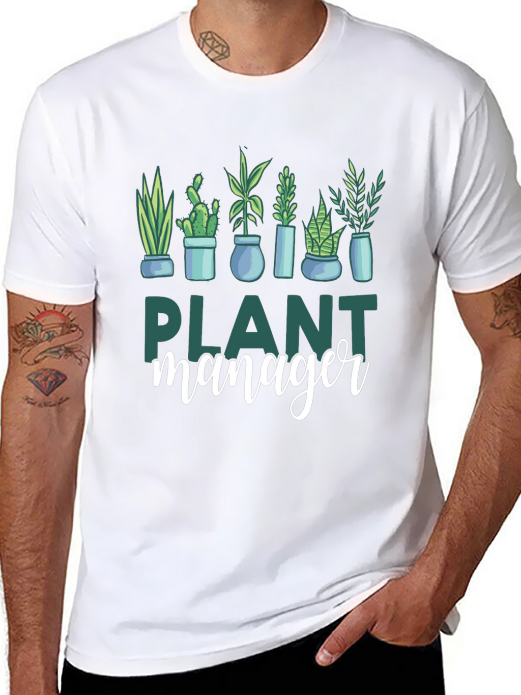 Plant Manager Graphic T-Shirt - Gardening Gift