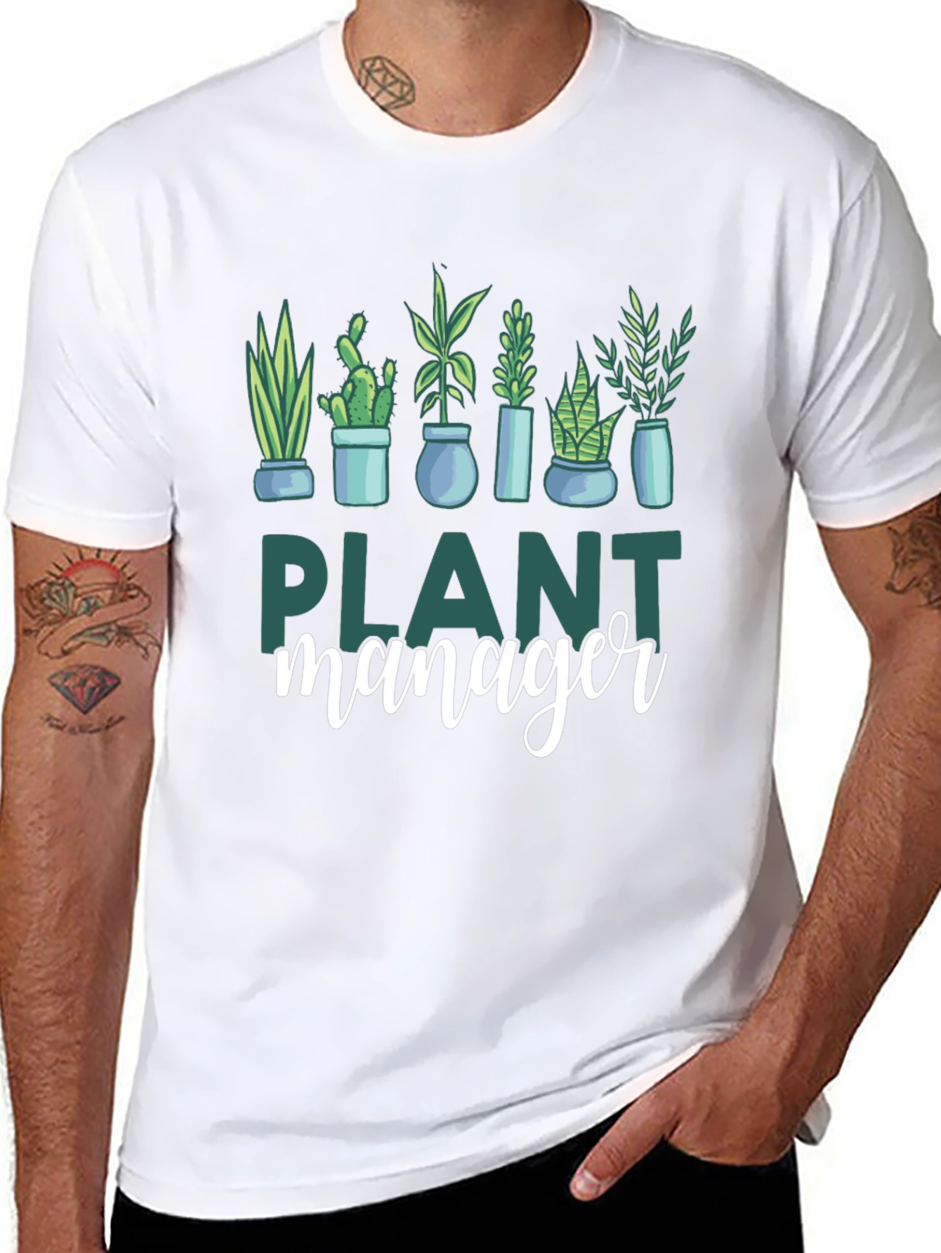 Plant Manager Graphic T-Shirt - Gardening Gift
