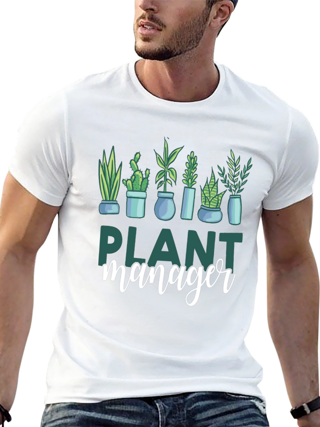 Plant Manager Graphic T-Shirt - Gardening Gift