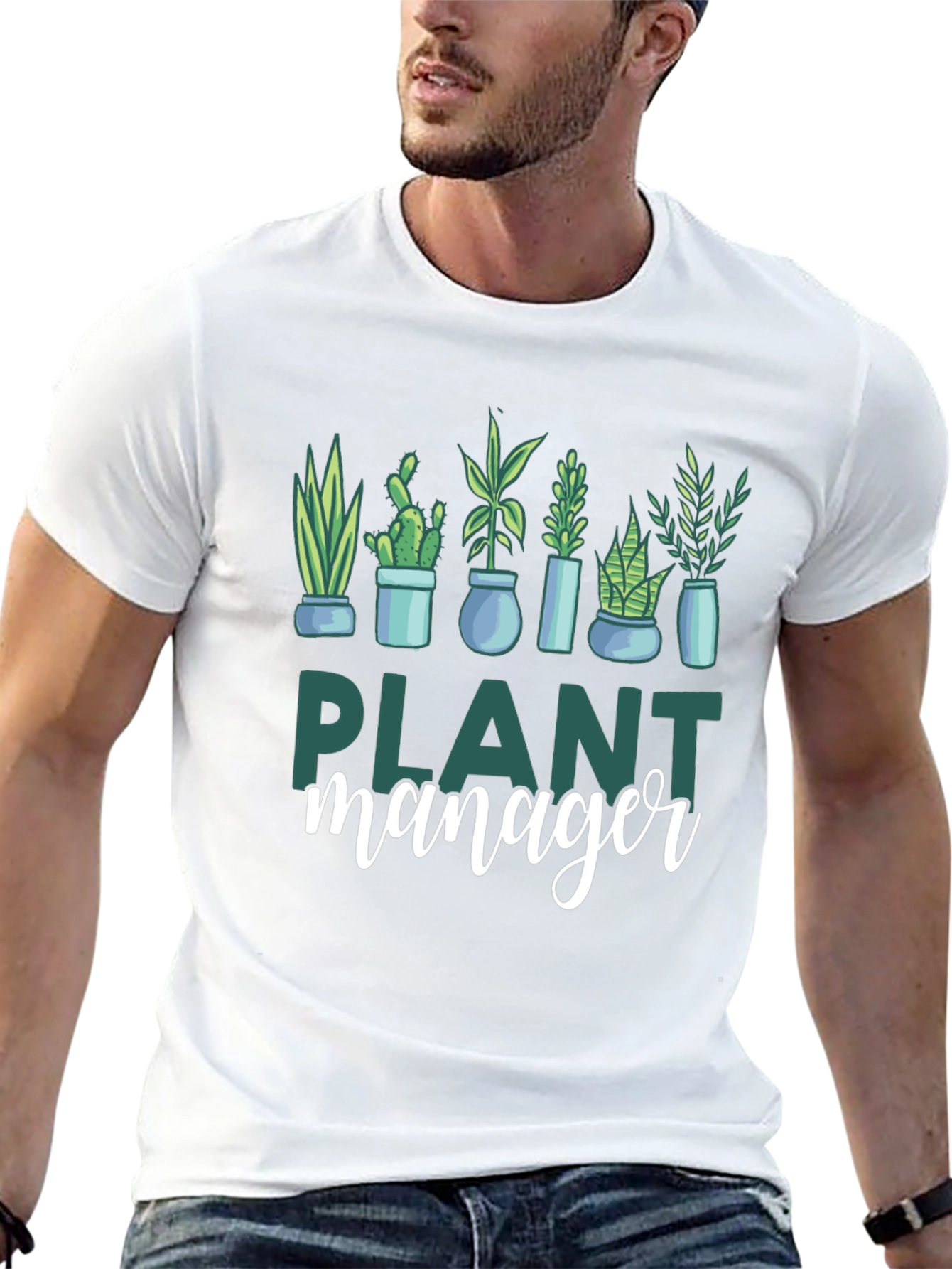 Plant Manager Graphic T-Shirt - Gardening Gift