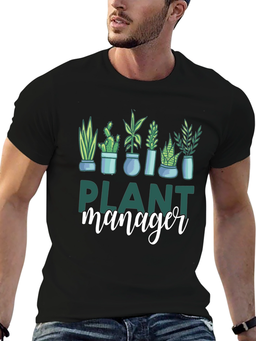 Plant Manager Graphic T-Shirt - Gardening Gift