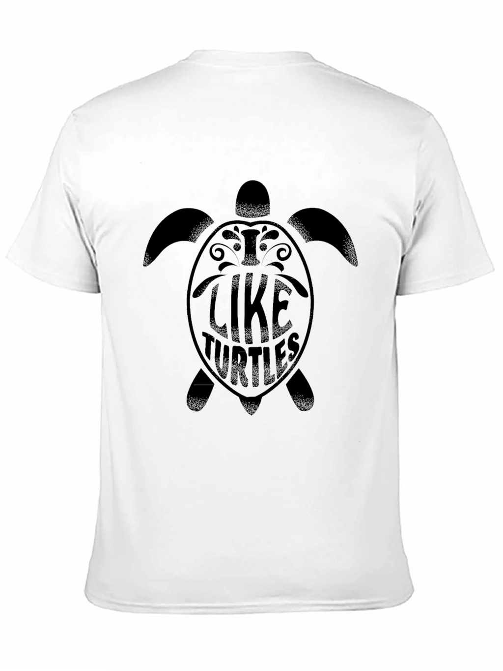 Black Turtle Graphic Tee - Like Turtles