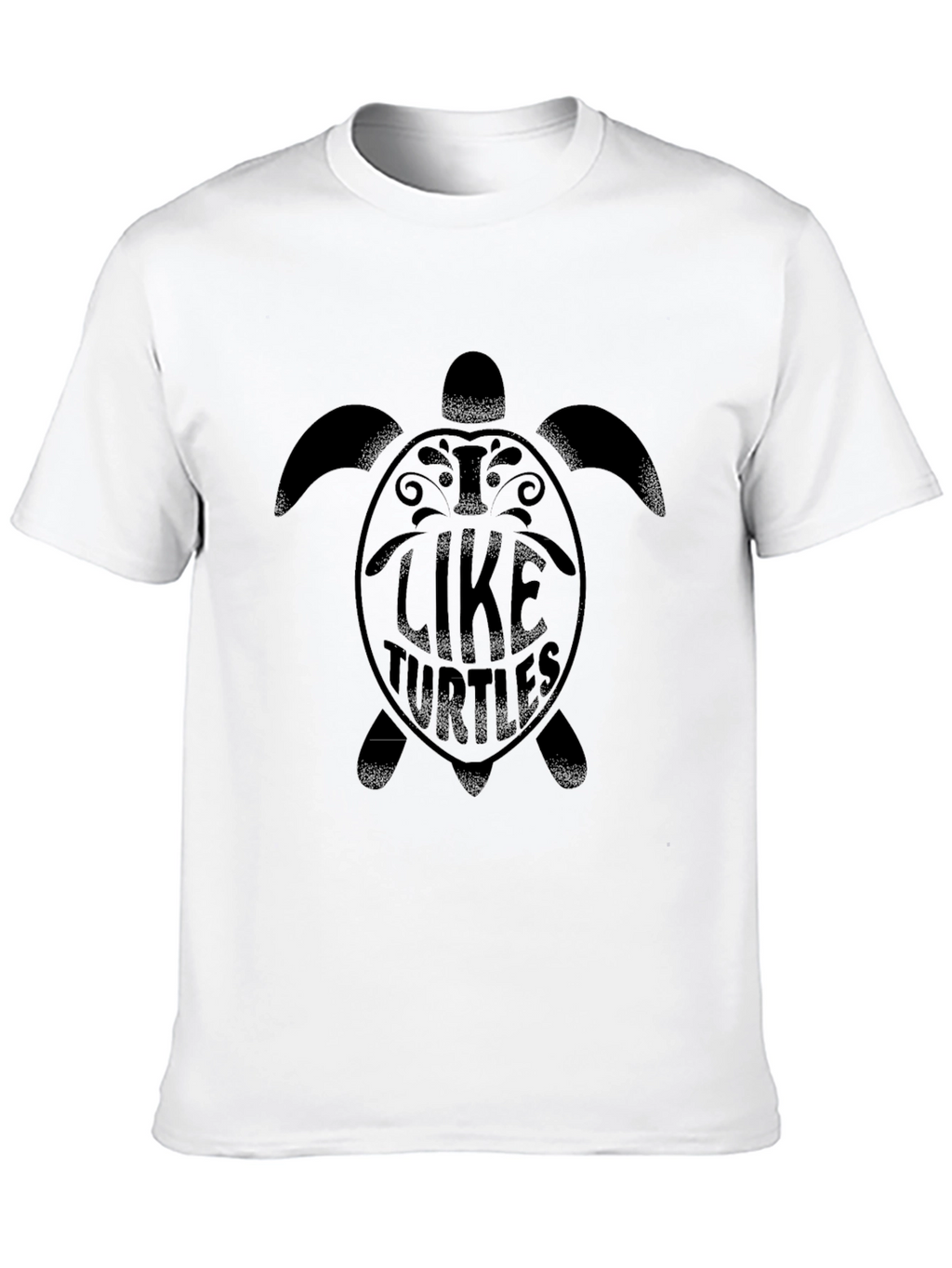 Black Turtle Graphic Tee - Like Turtles