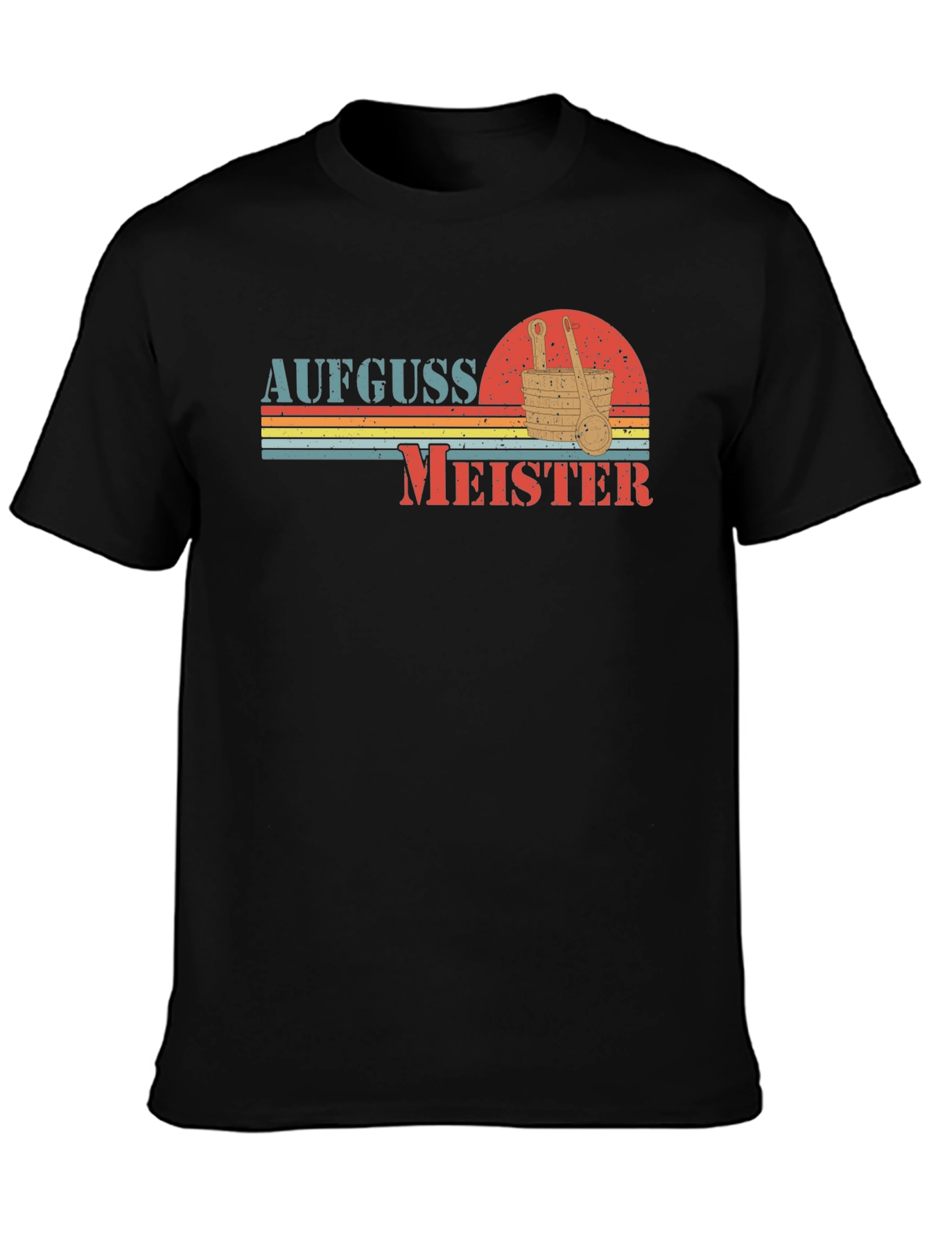 Aufguss Meister Sauna Retro T-Shirt