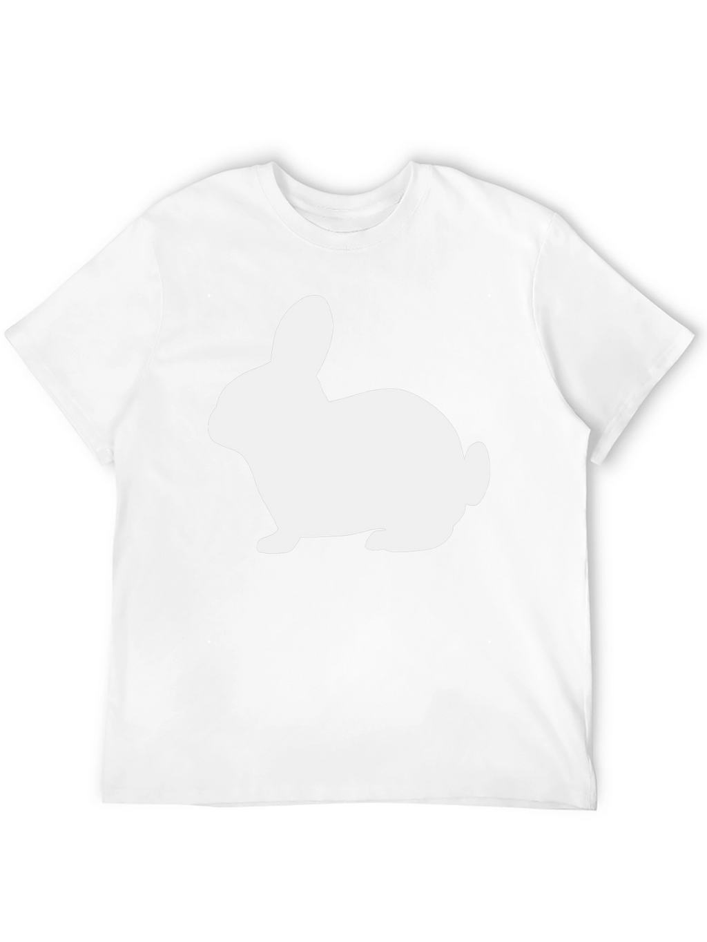 Bunny Silhouette Black T-Shirt