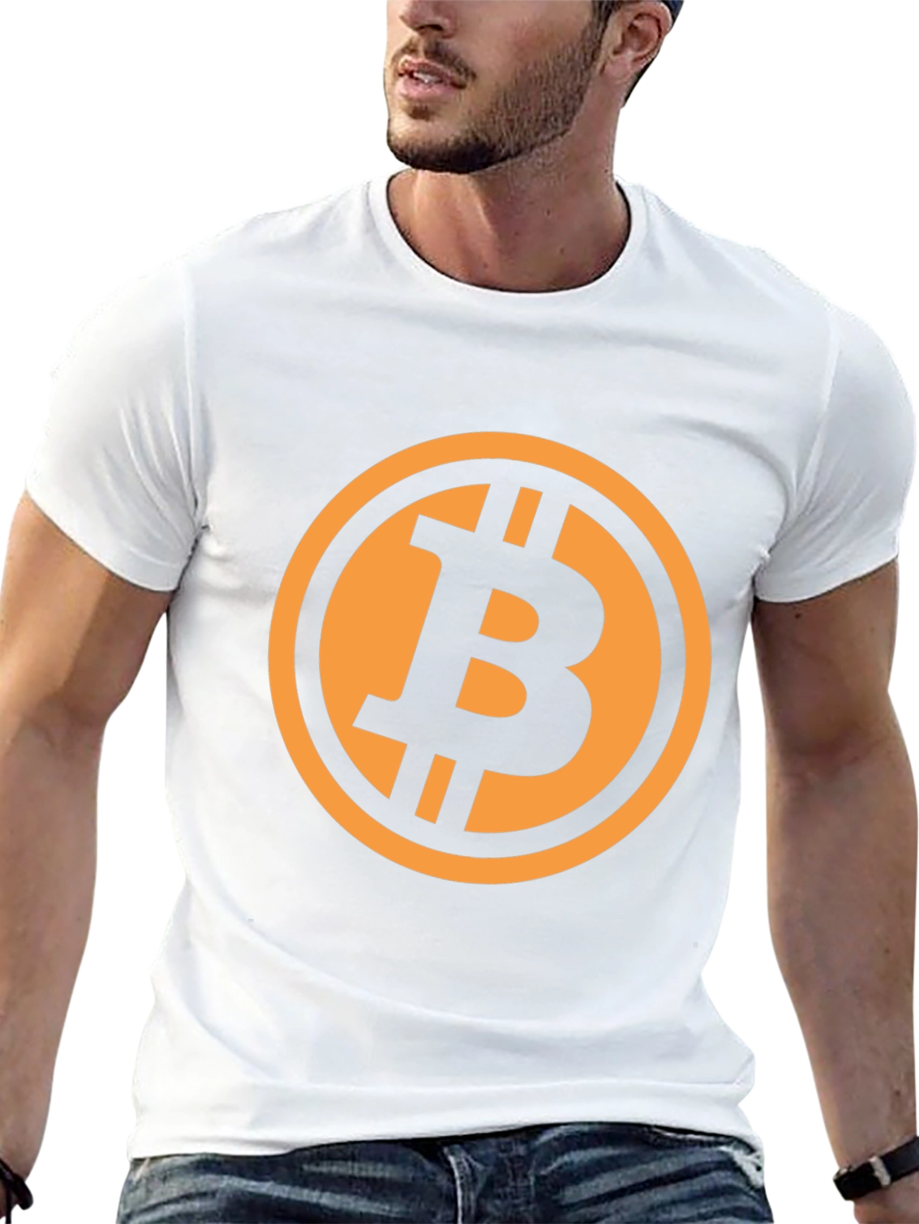 Bitcoin Symbol T-Shirt - Crypto Currency Tee