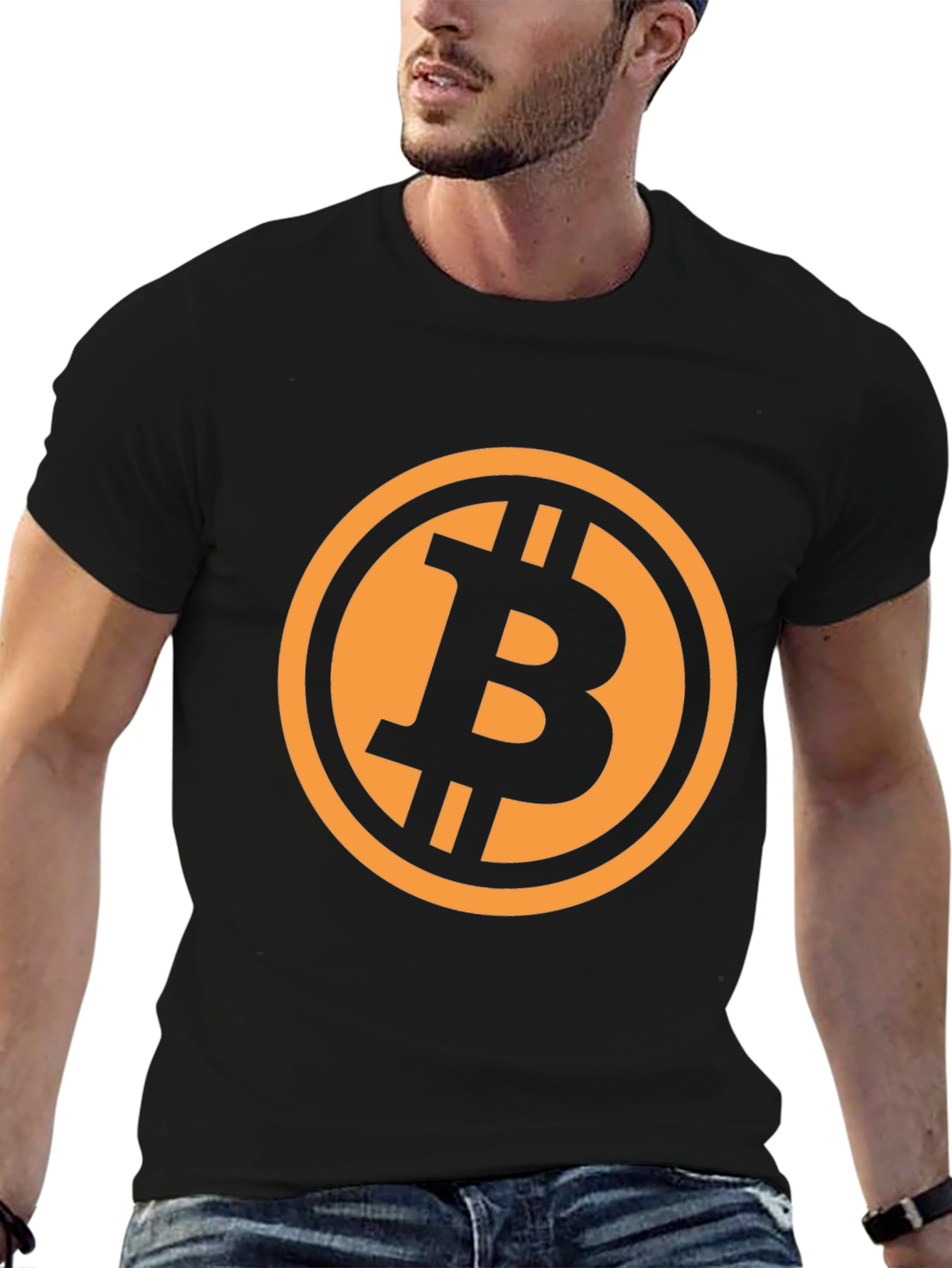 Bitcoin Symbol T-Shirt - Crypto Currency Tee