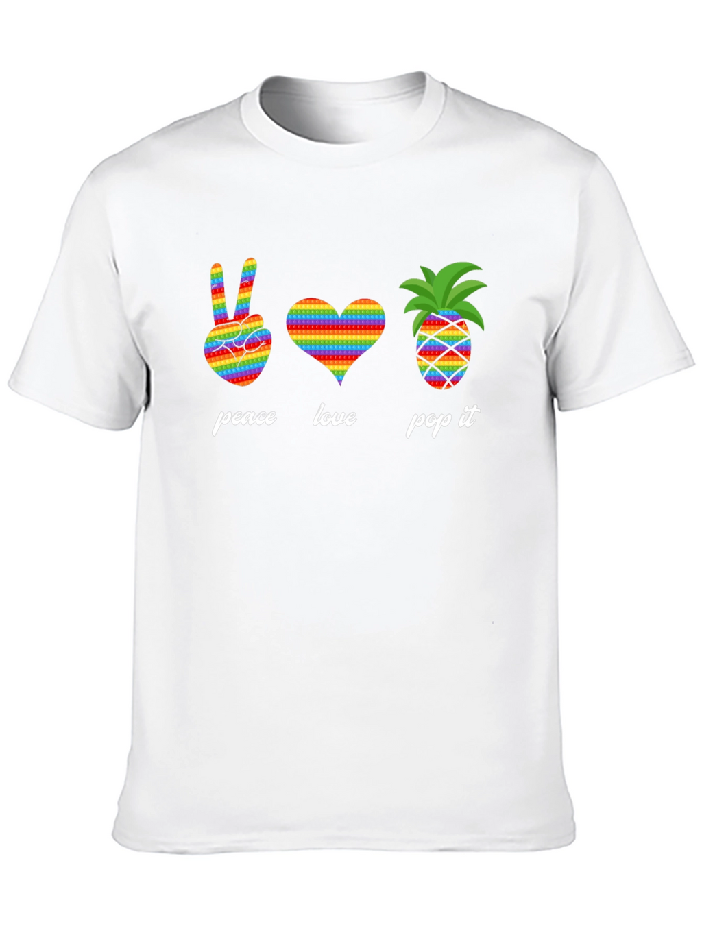 Peace Love Pop It T-Shirt