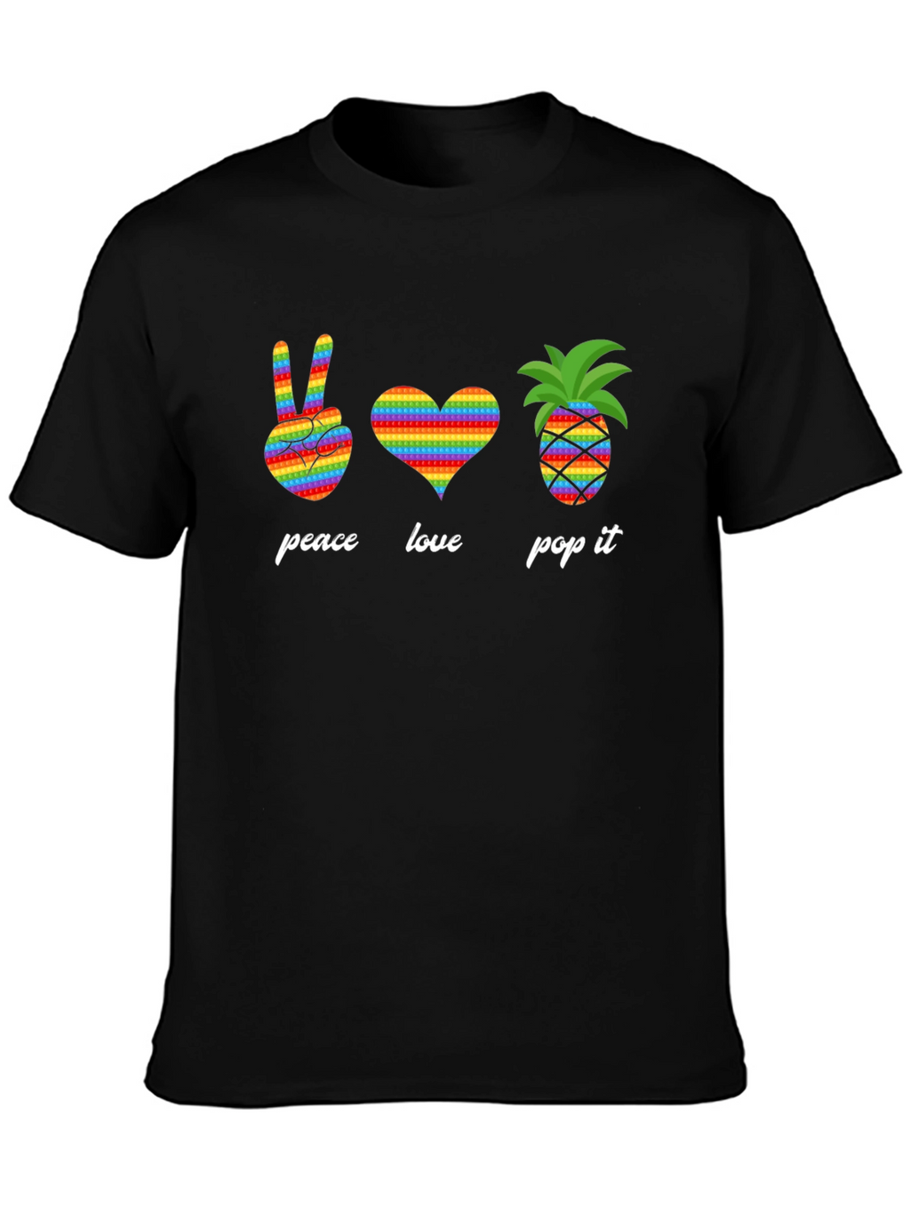 Peace Love Pop It T-Shirt
