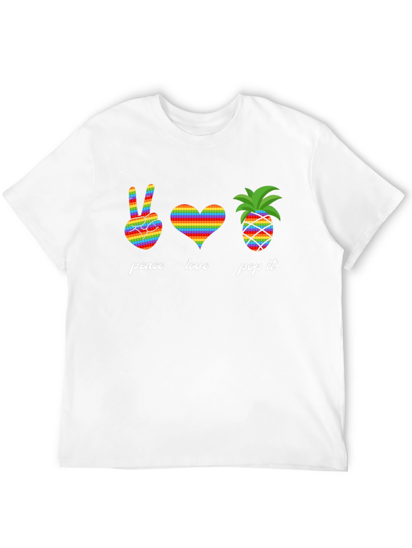 Peace Love Pop It T-Shirt