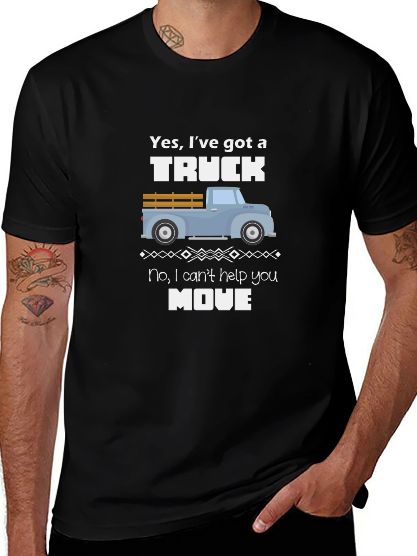 Truck Graphic T-Shirt - Yes Ive Got a Truck Funny Tee