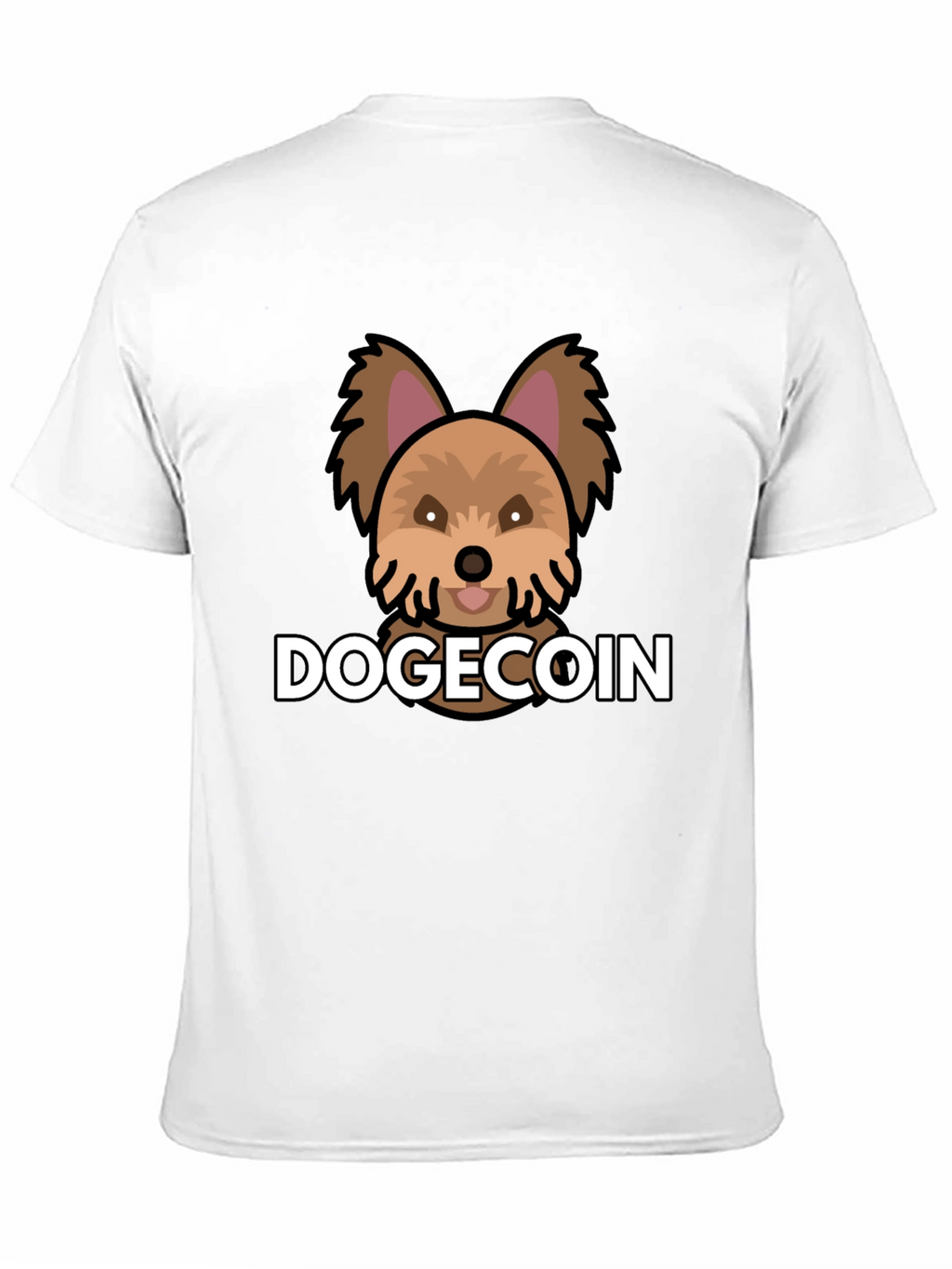 DogeCoin Graphic Tee - Black T-Shirt