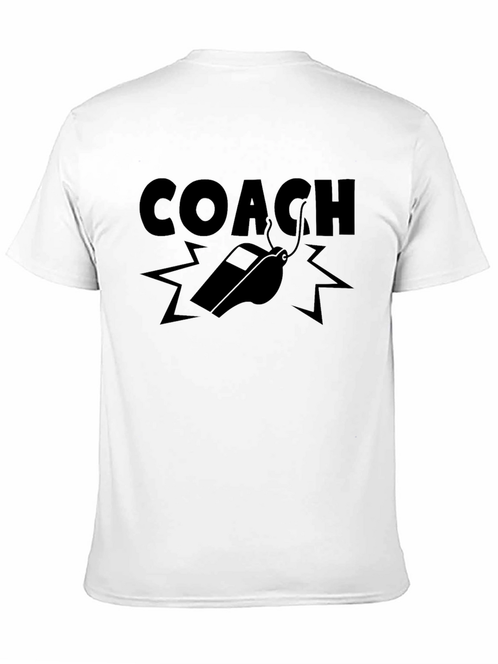 Coach Whistle Graphic T-Shirt - Athletic Training Tee