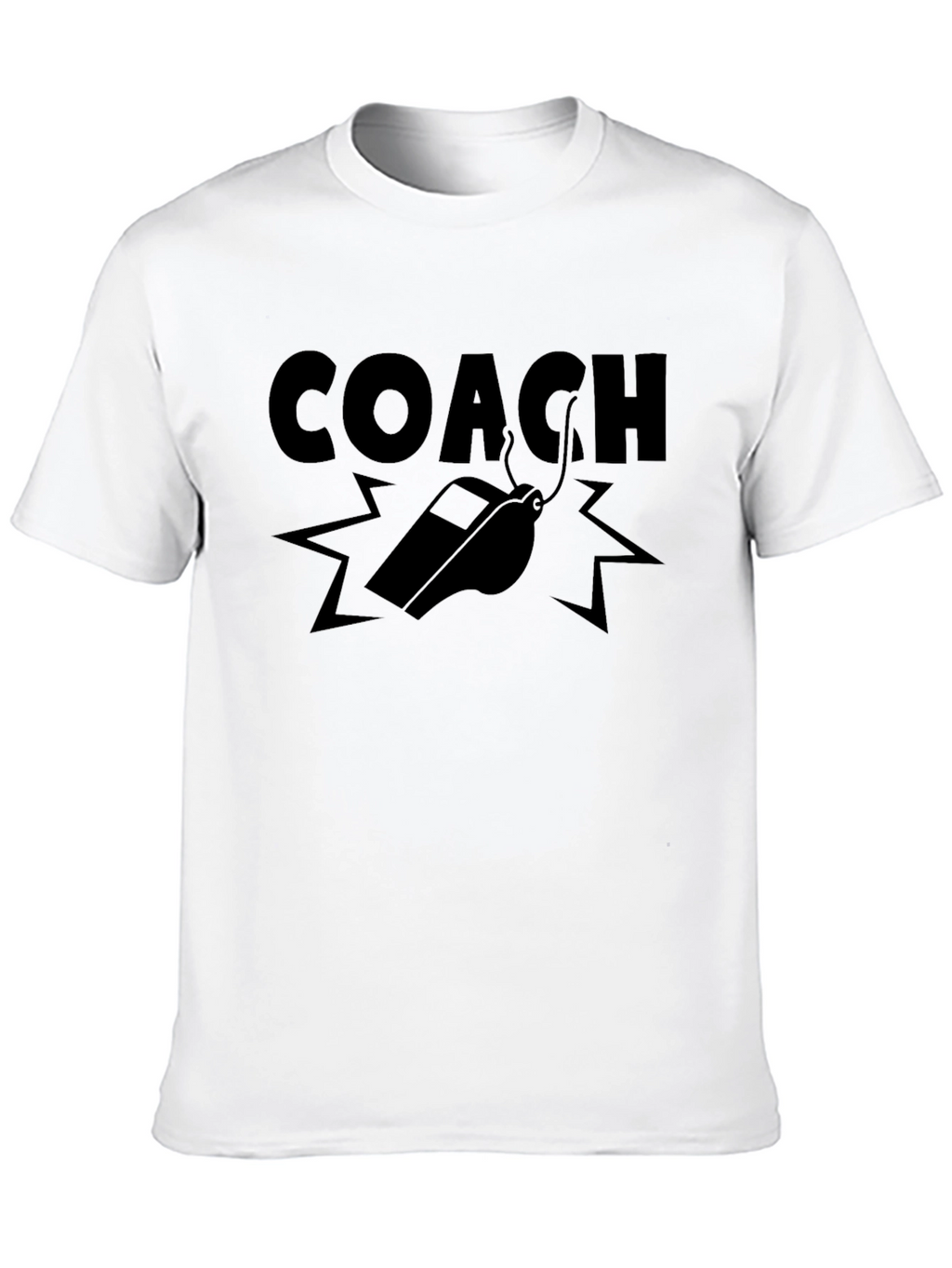 Coach Whistle Graphic T-Shirt - Athletic Training Tee