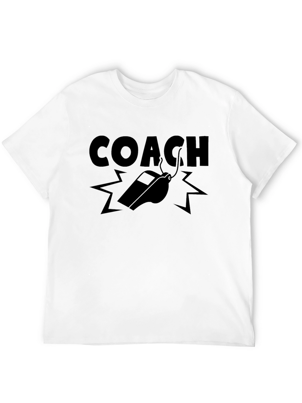 Coach Whistle Graphic T-Shirt - Athletic Training Tee